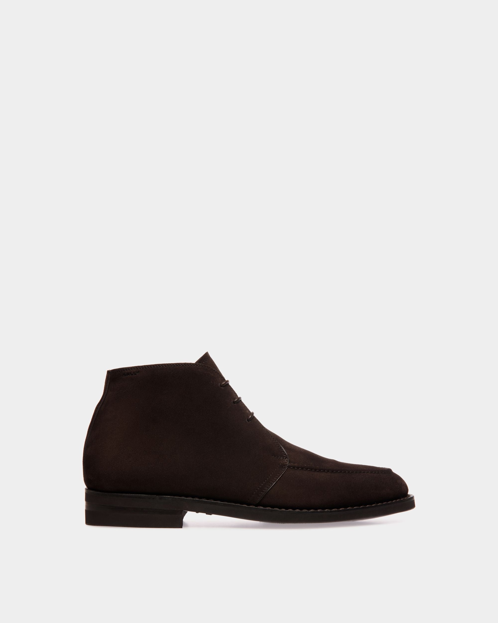 Botín Schoenen De Ante Ébano - Hombre - Bally - 01