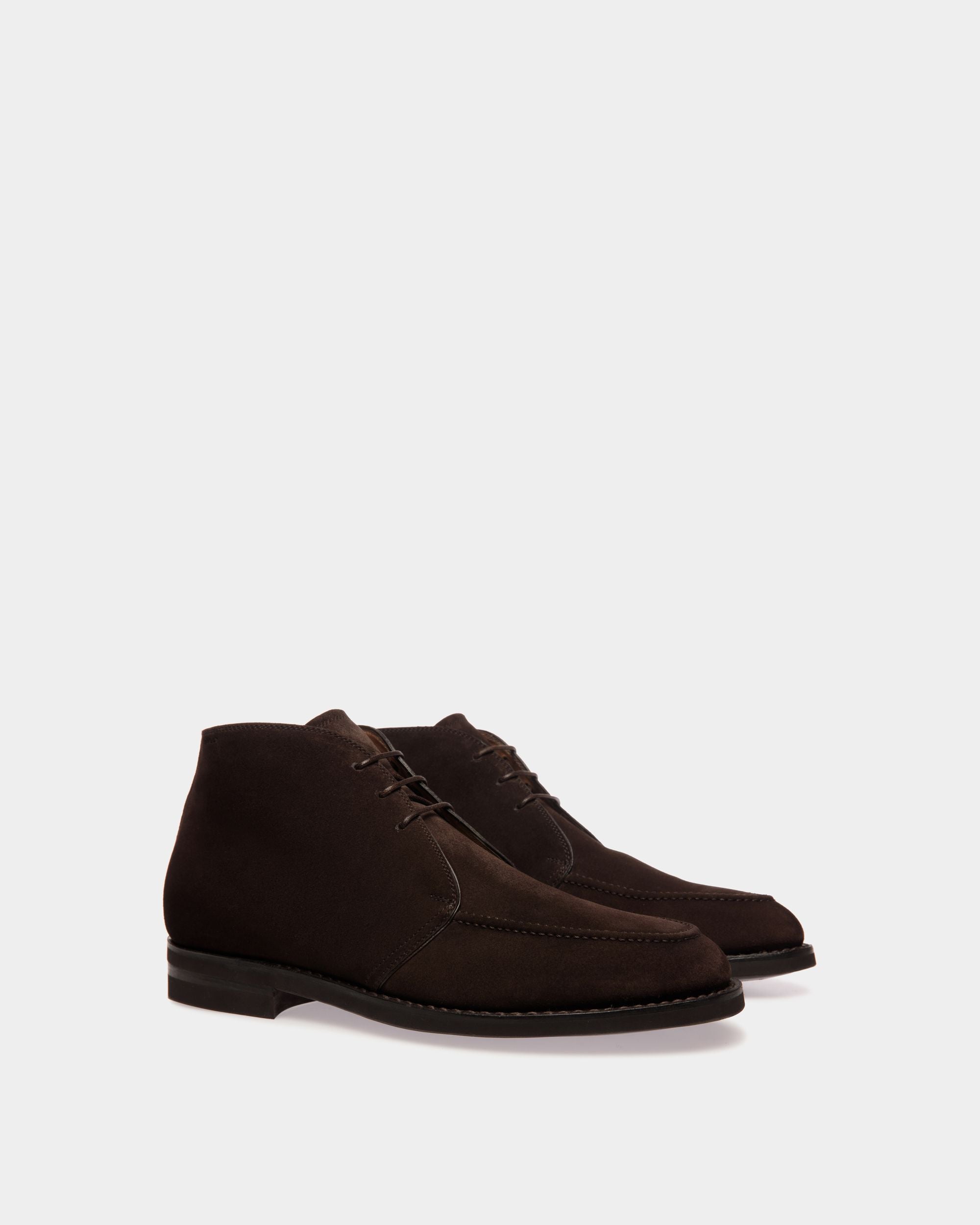 Botín Schoenen De Ante Ébano - Hombre - Bally - 02
