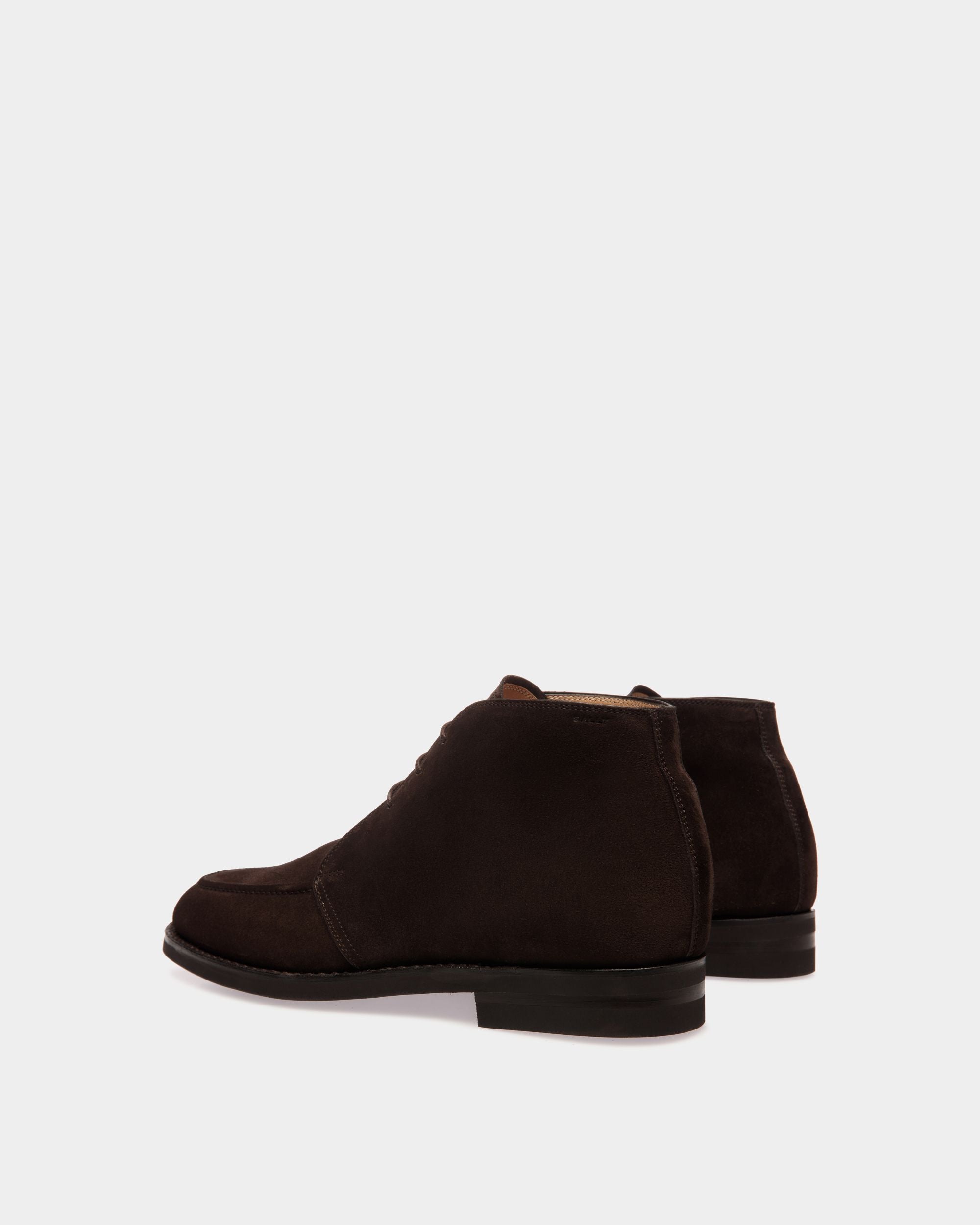 Botín Schoenen De Ante Ébano - Hombre - Bally - 03