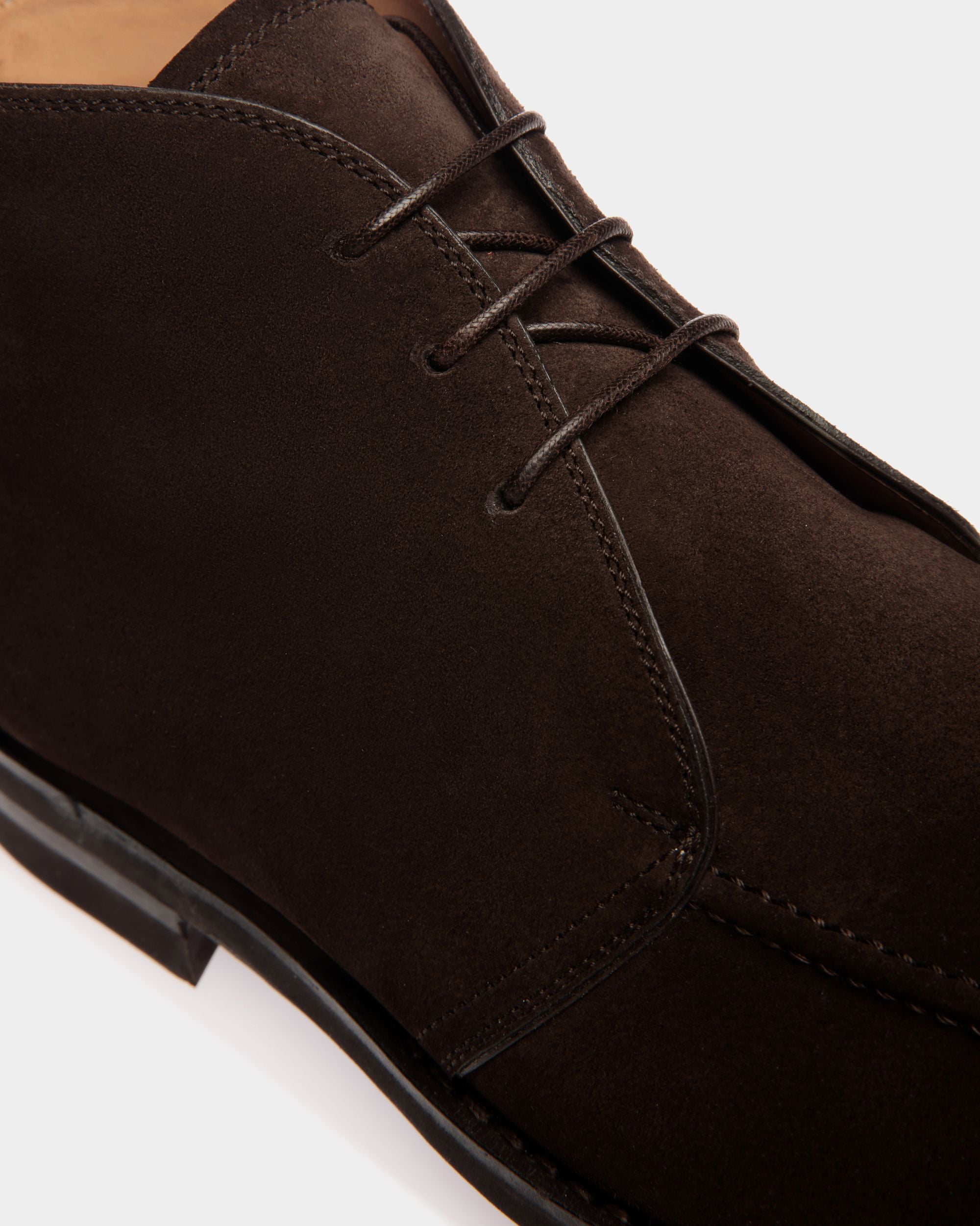 Botín Schoenen De Ante Ébano - Hombre - Bally - 04