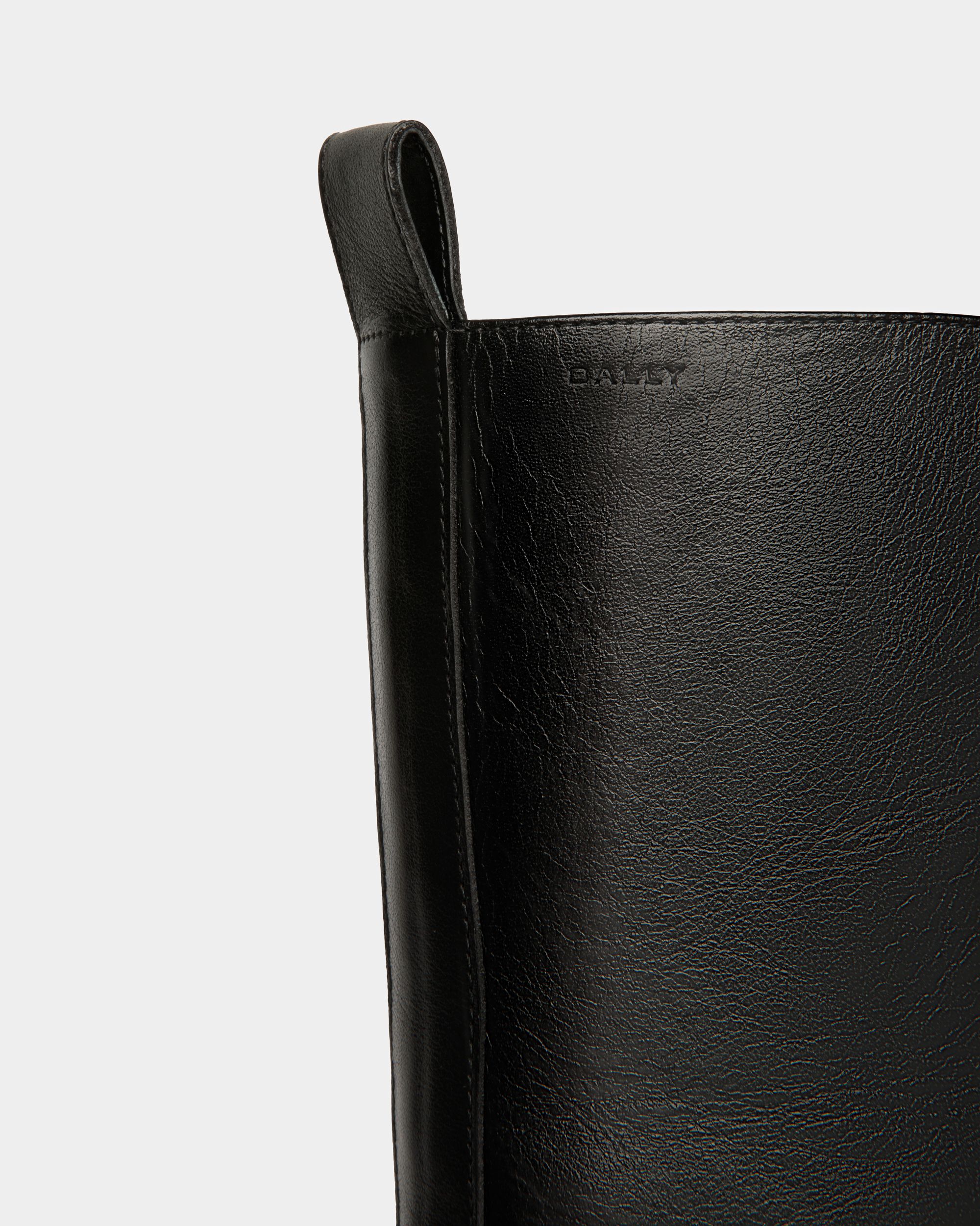 Peggy Boot in Black Leather - Men's - Bally - 05