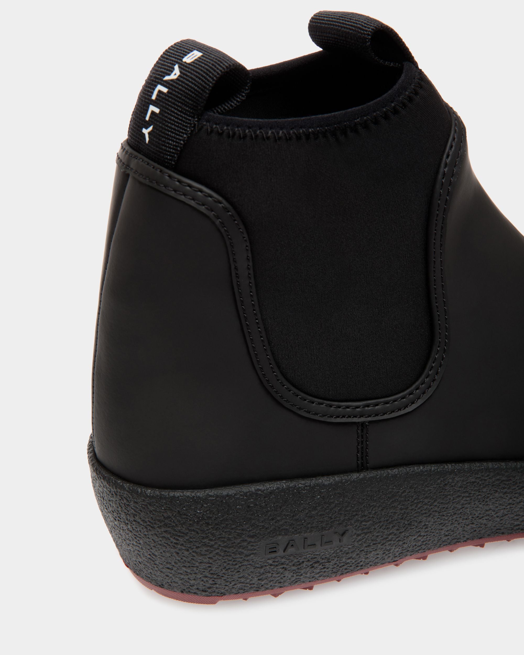 Bally Curling Boots In Black Leather - Men's - Bally - 05