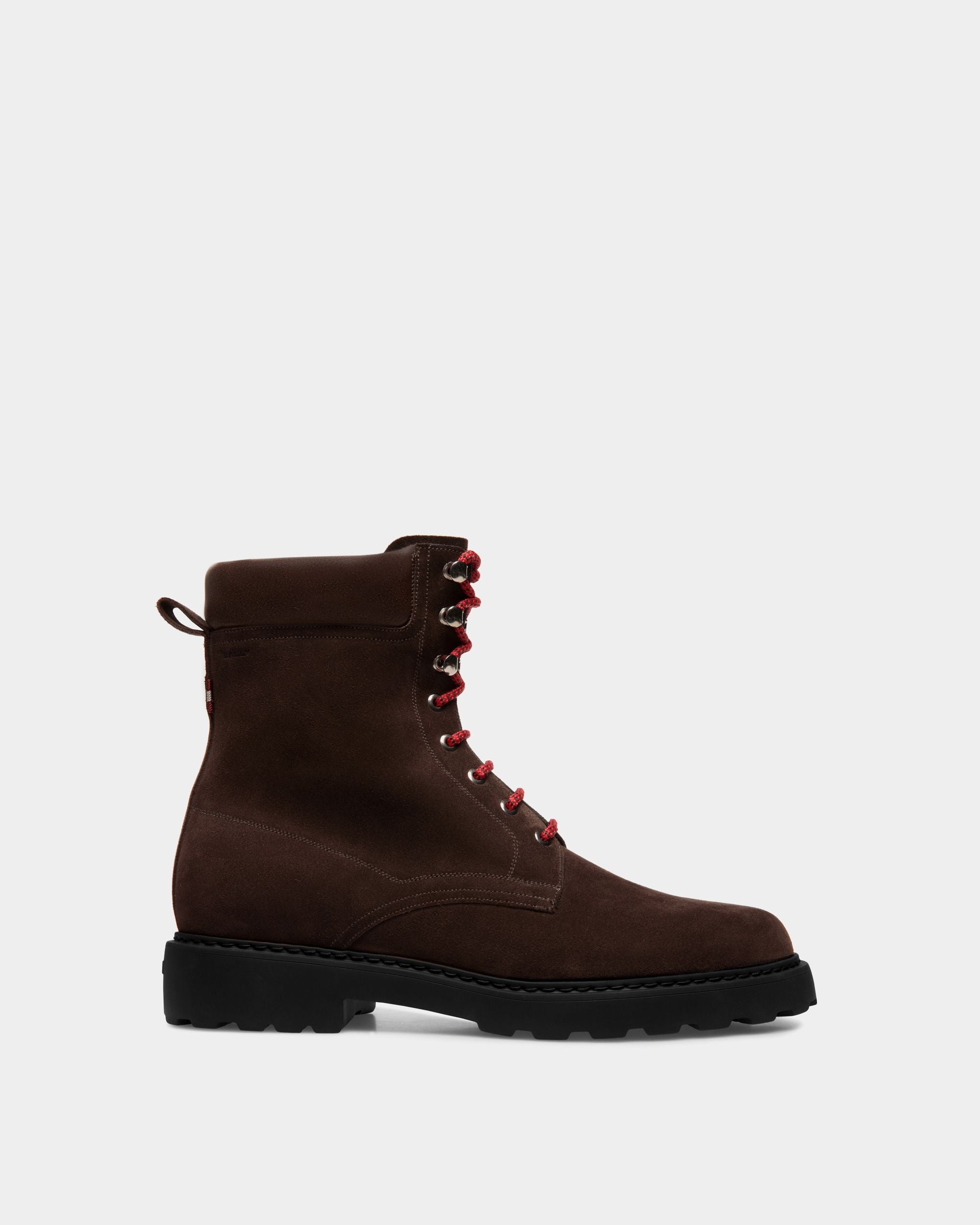 Gusto Bootie in Ebano Suede - Men's - Bally - 01