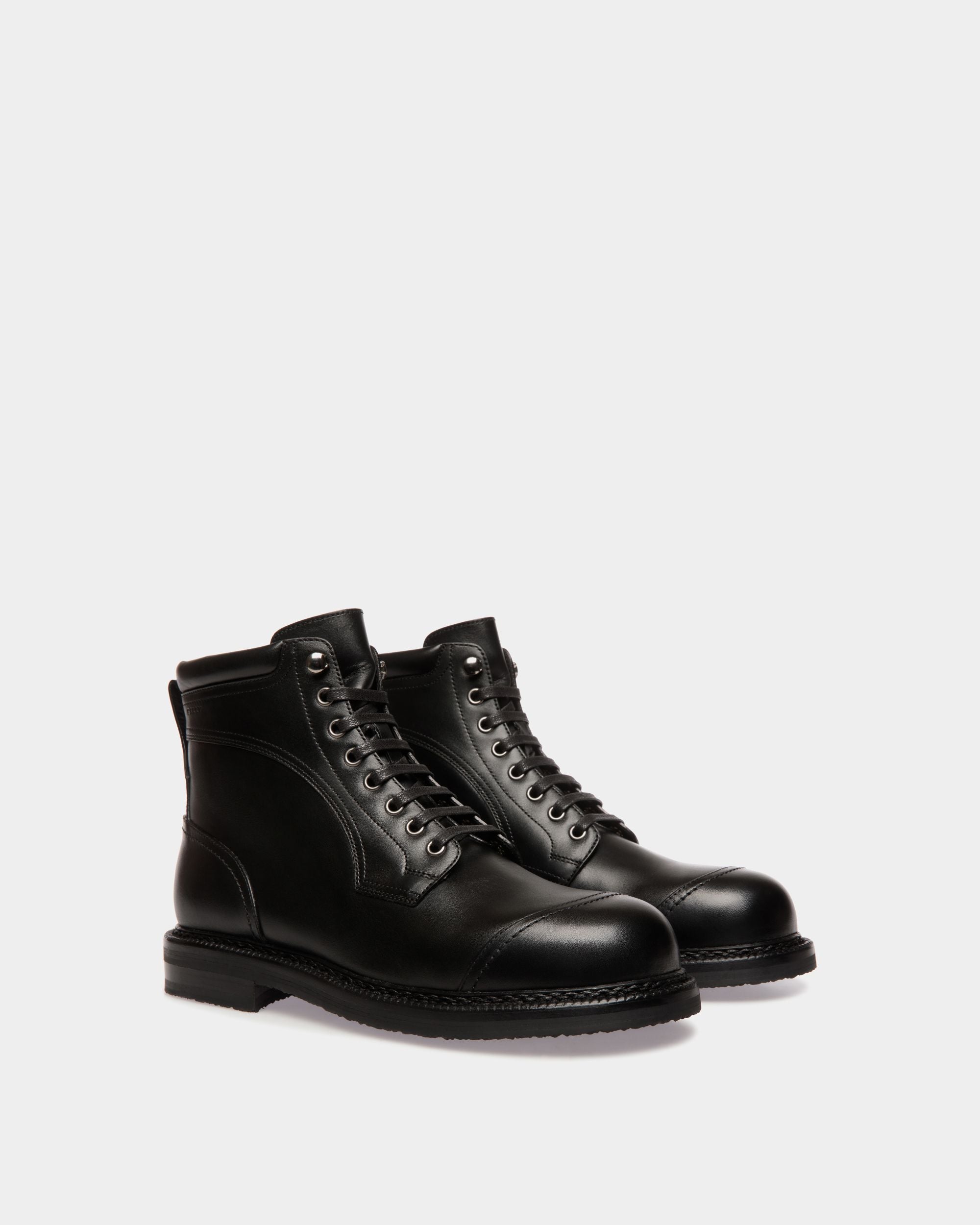 Botín Norwelt De Piel Negra - Hombre - Bally - 03