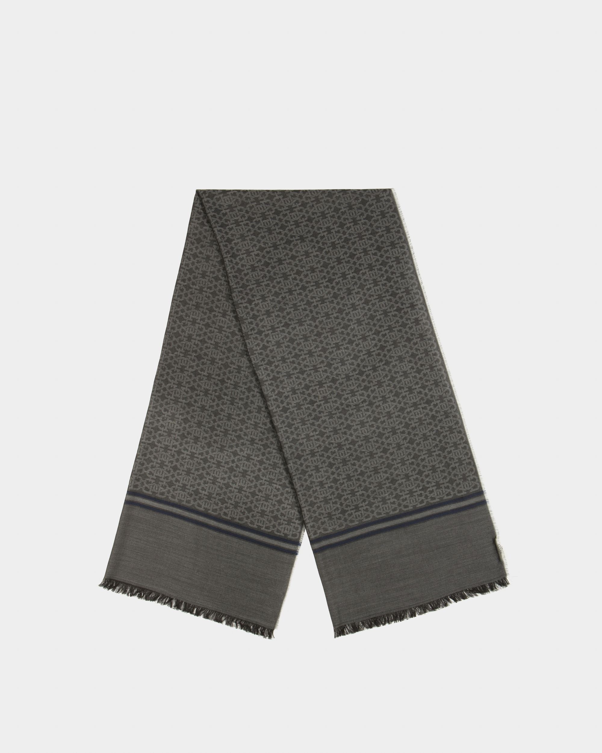 B-Monogram Scarf - Men's - Bally - 01