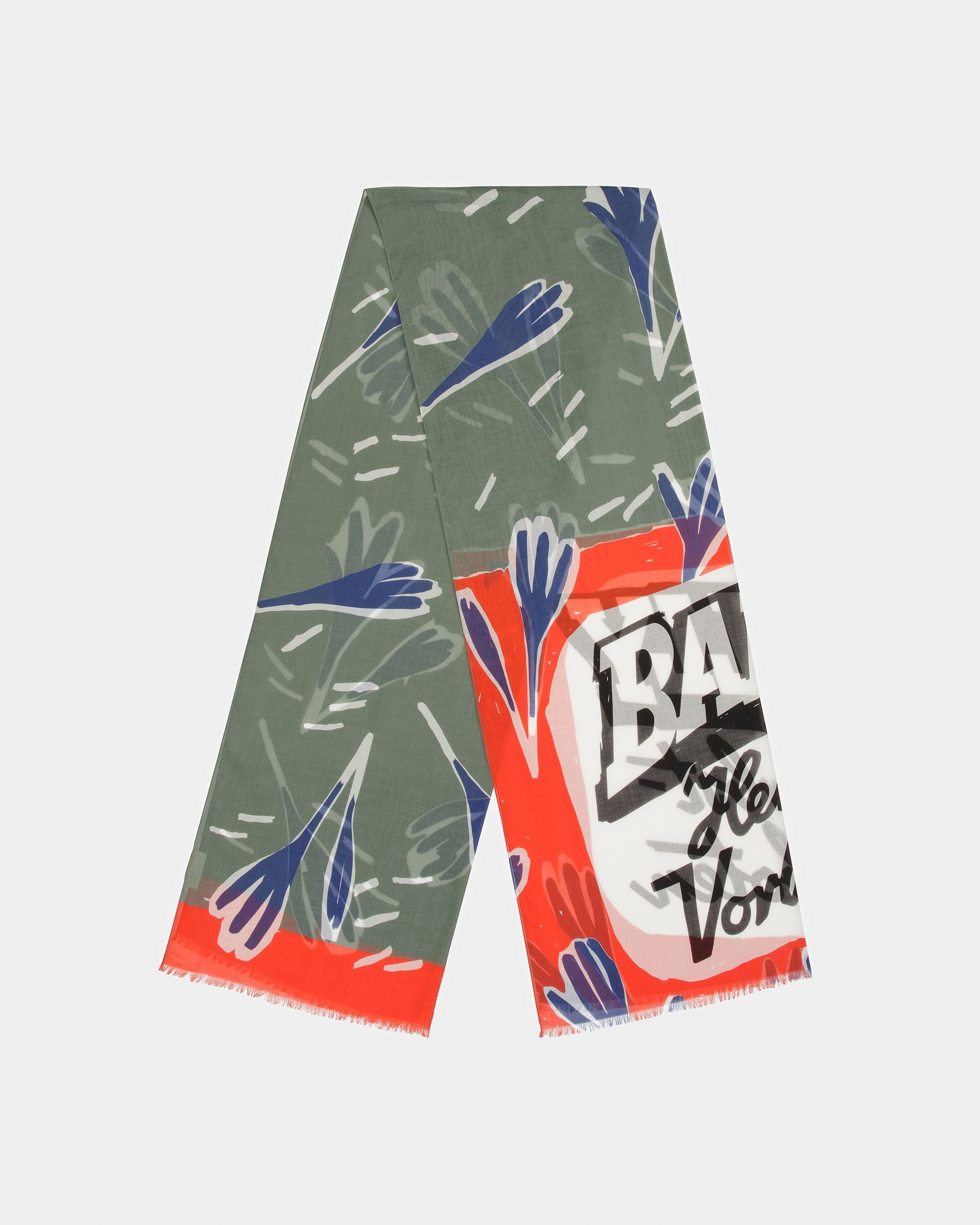 Bufanda Bufanda En Salvia - Hombre - Bally - 04