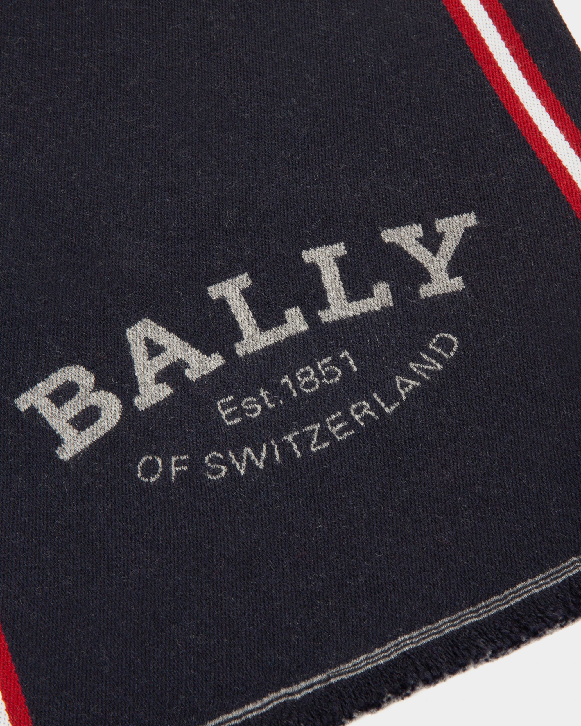Bally Stamp Jacquard Scarf - Men's - Bally - 02
