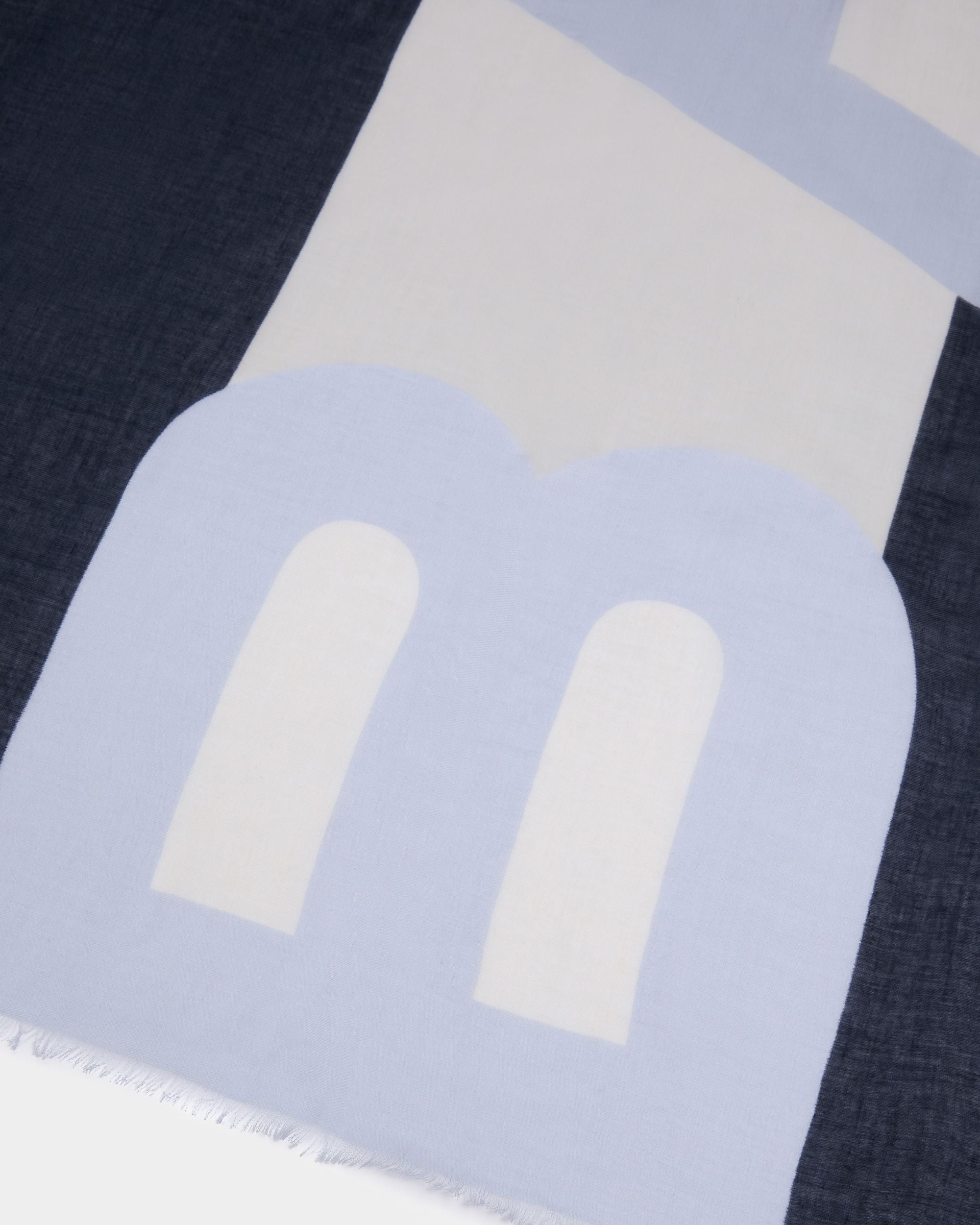 Scarf in Silk Modal and Cashmere - Men's - Bally - 02
