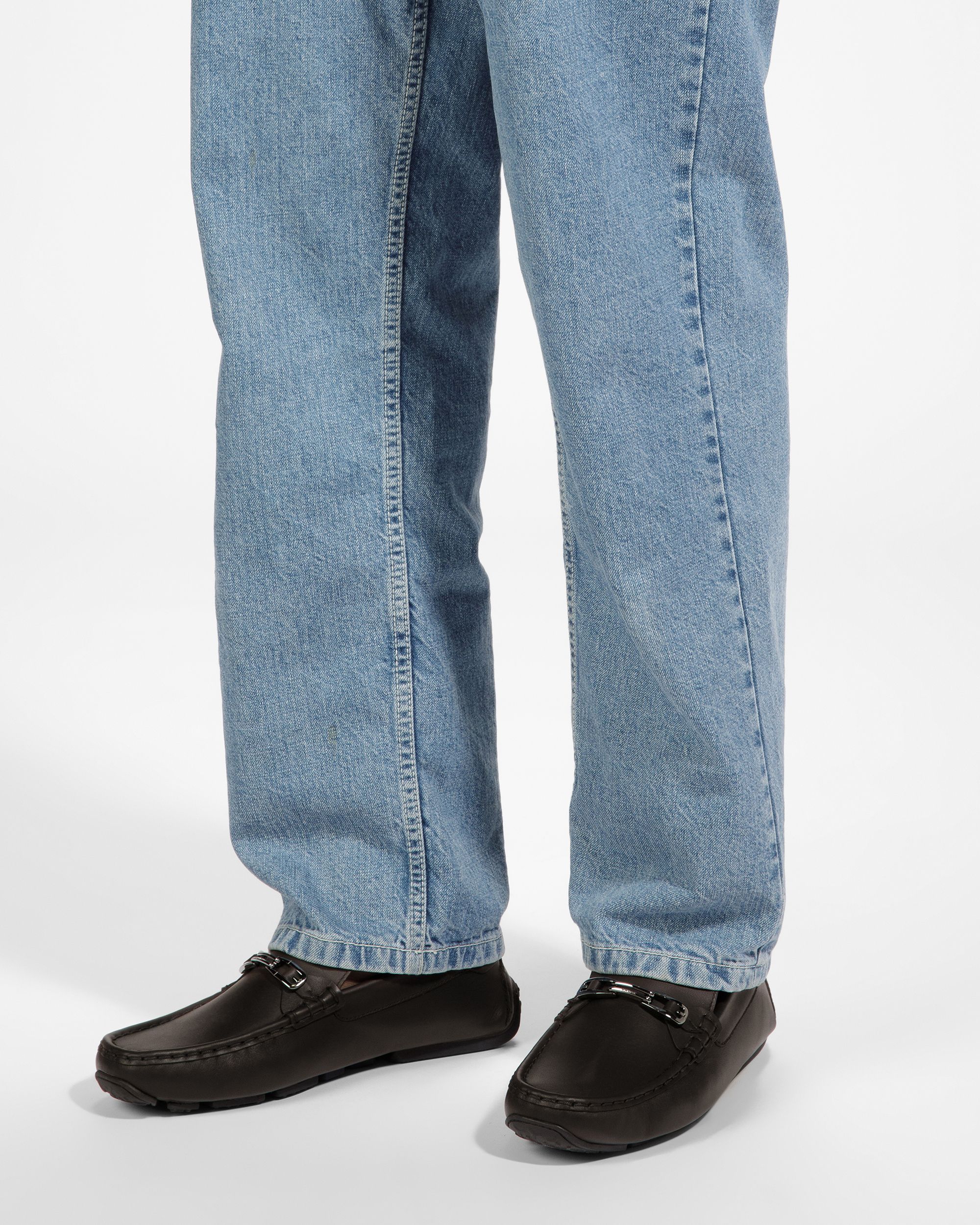 Pinter Zapatos Driver De Piel En Negro - Hombre - Bally - 07