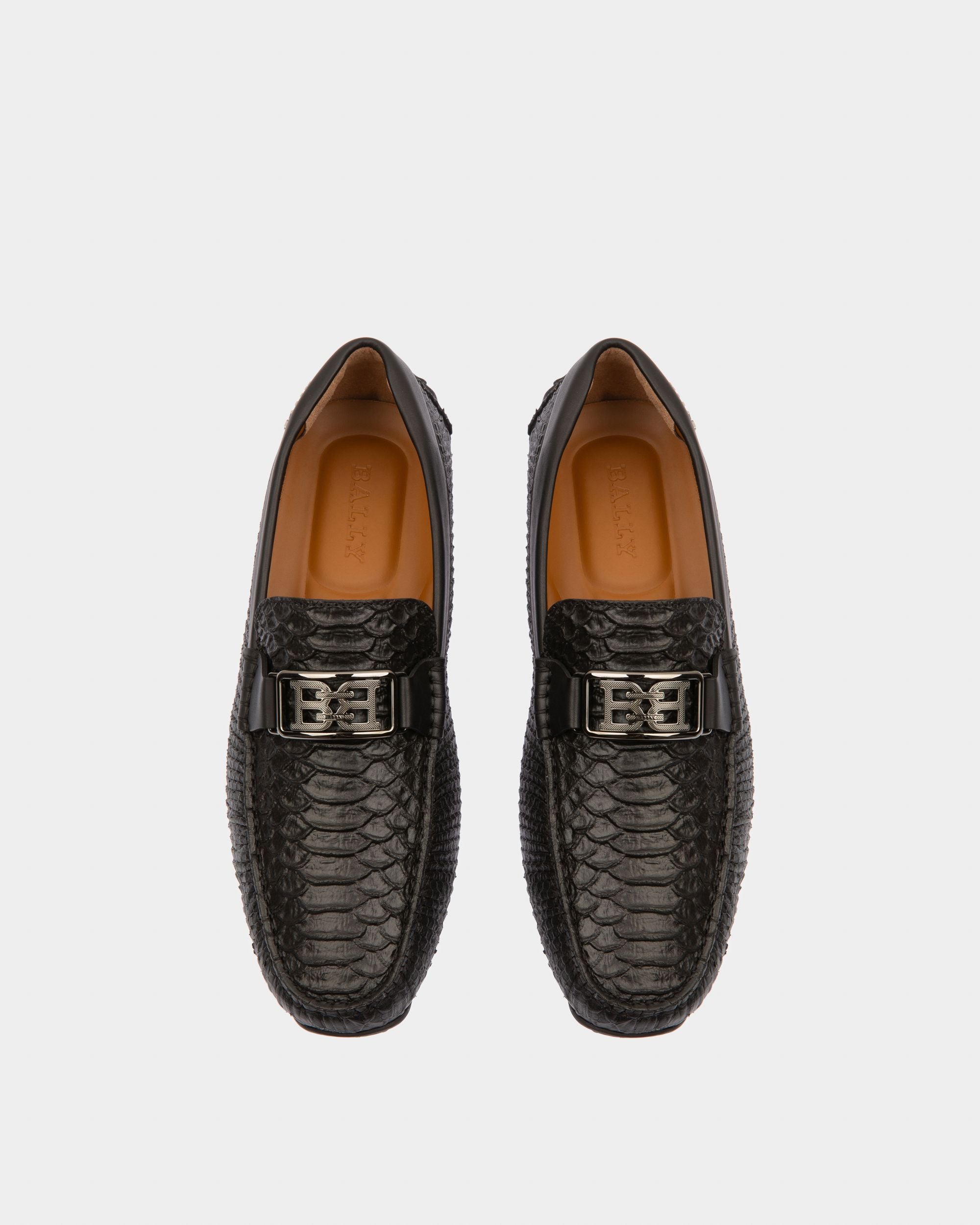 Palan Mocasines En Cuero Negro - Hombre - Bally - 02