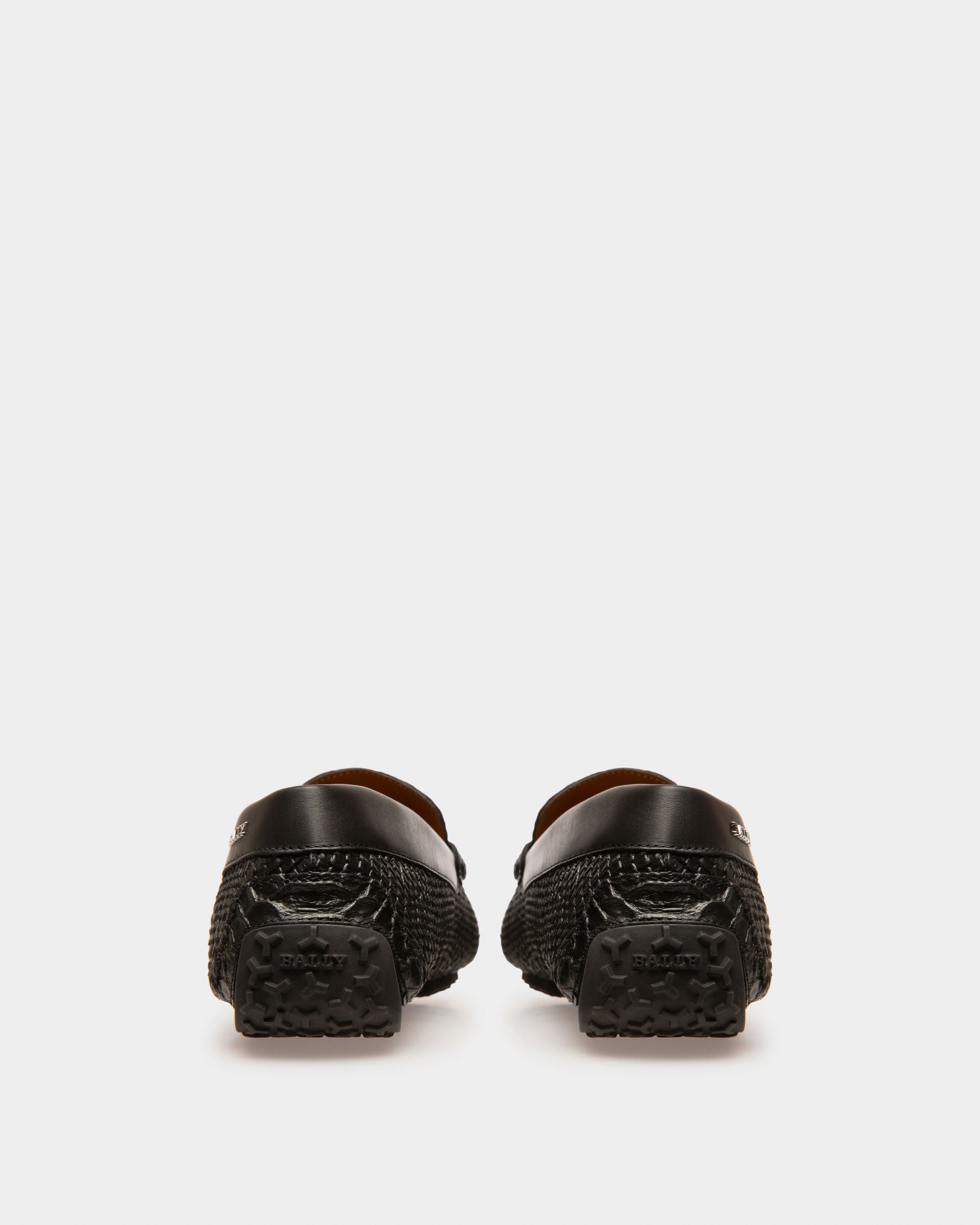 Palan Mocasines En Cuero Negro - Hombre - Bally - 04