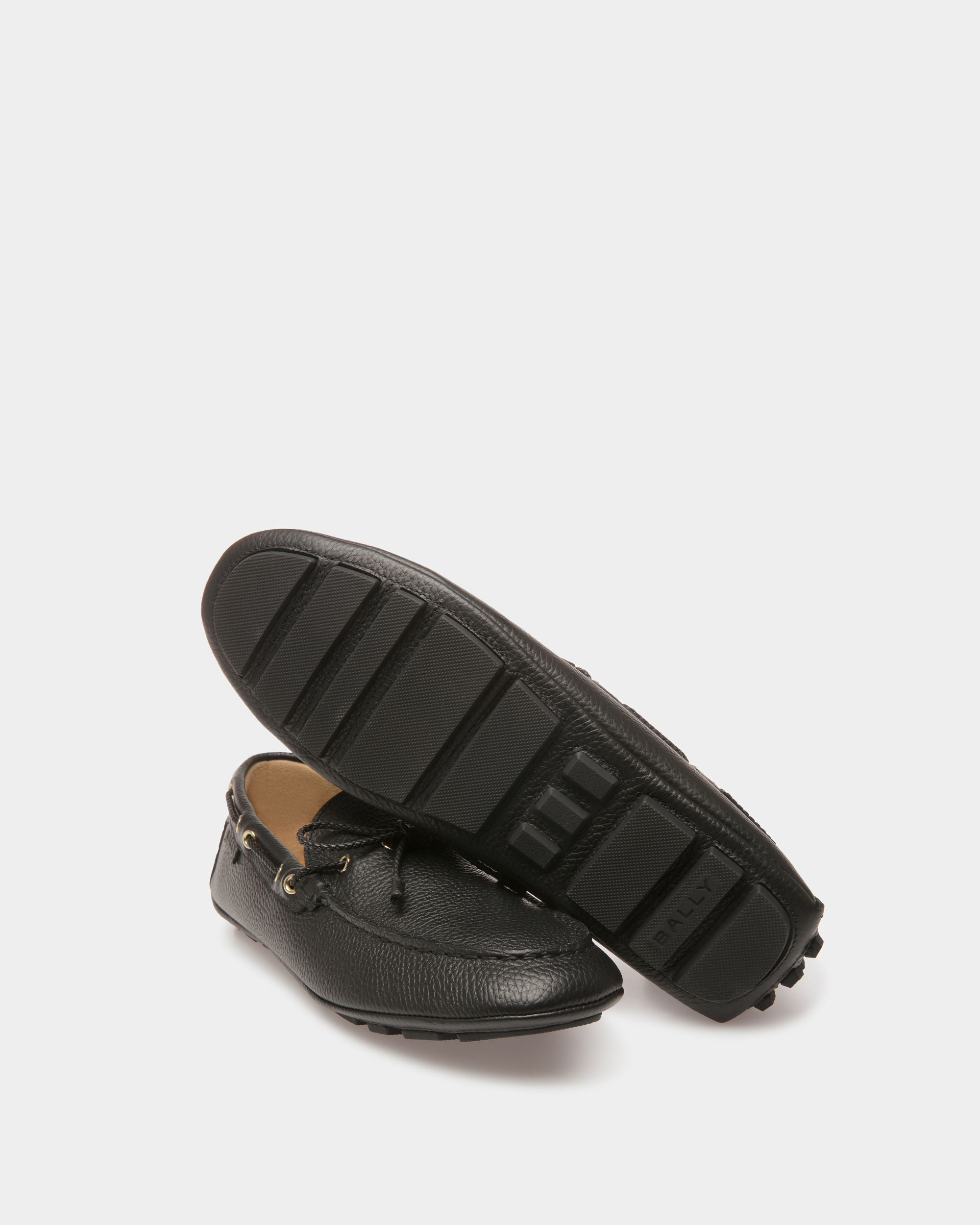 Zapatos Driver Kerbs De Piel En Negro - Hombre - Bally - 04