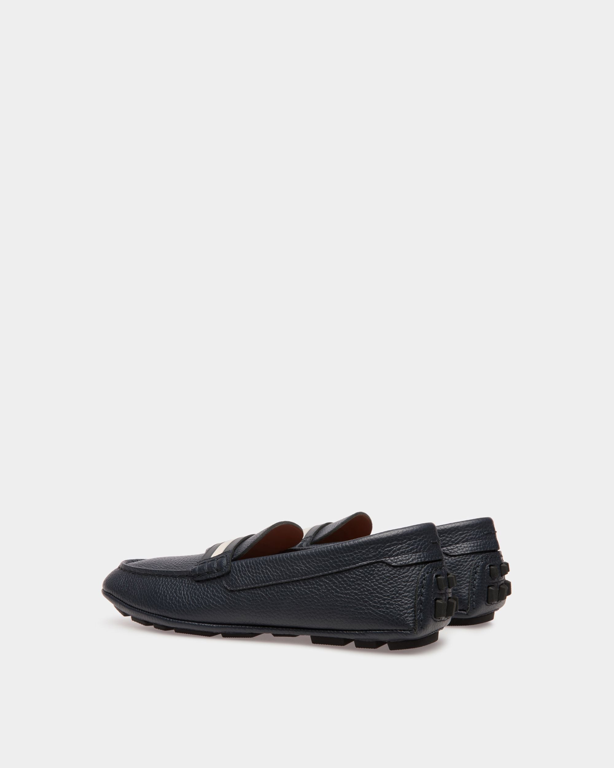 Kerbs Drivers In Midnight Leather - Men's - Bally - 03