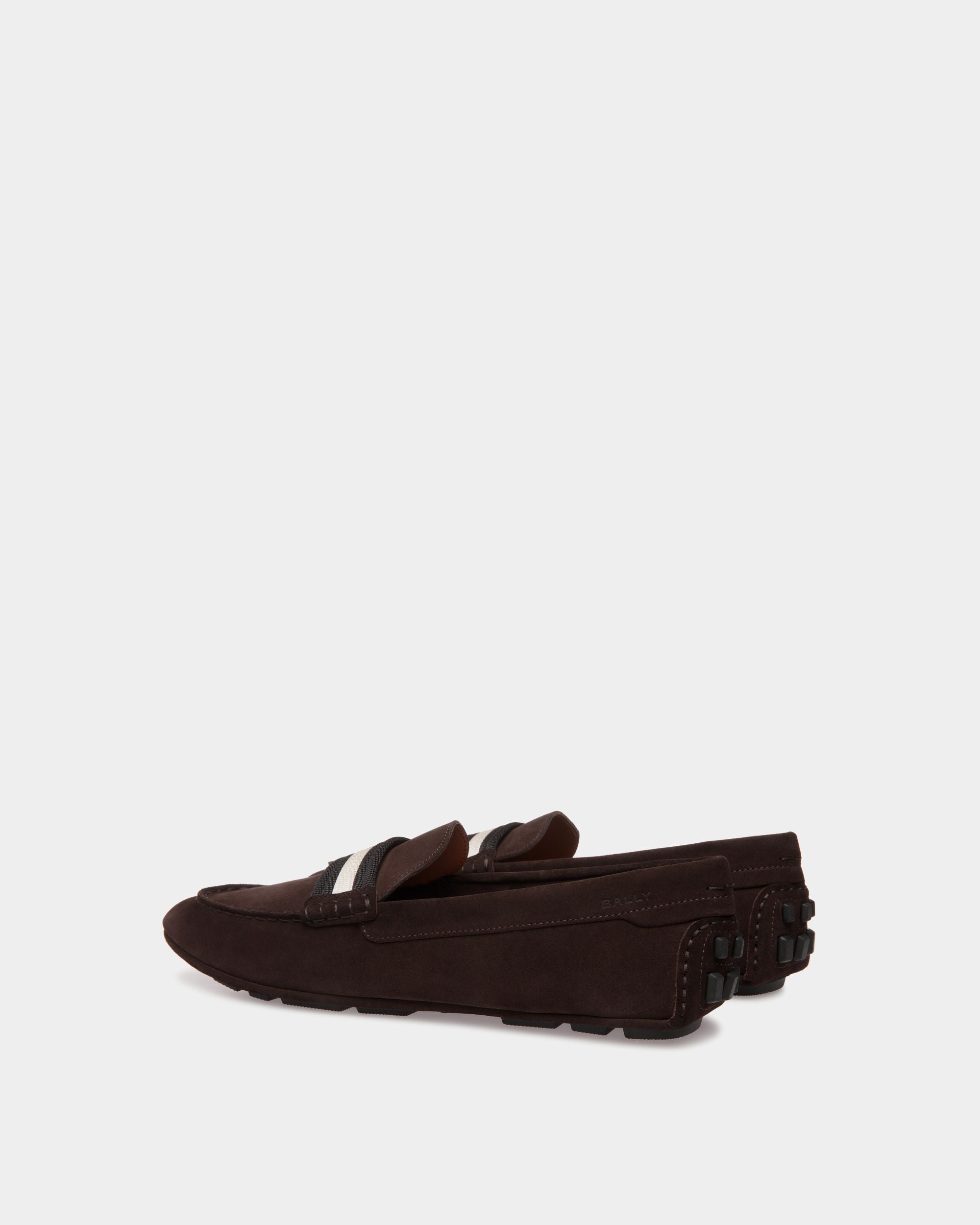 Kerbs Drivers In Brown Leather - Hombre - Bally - 03