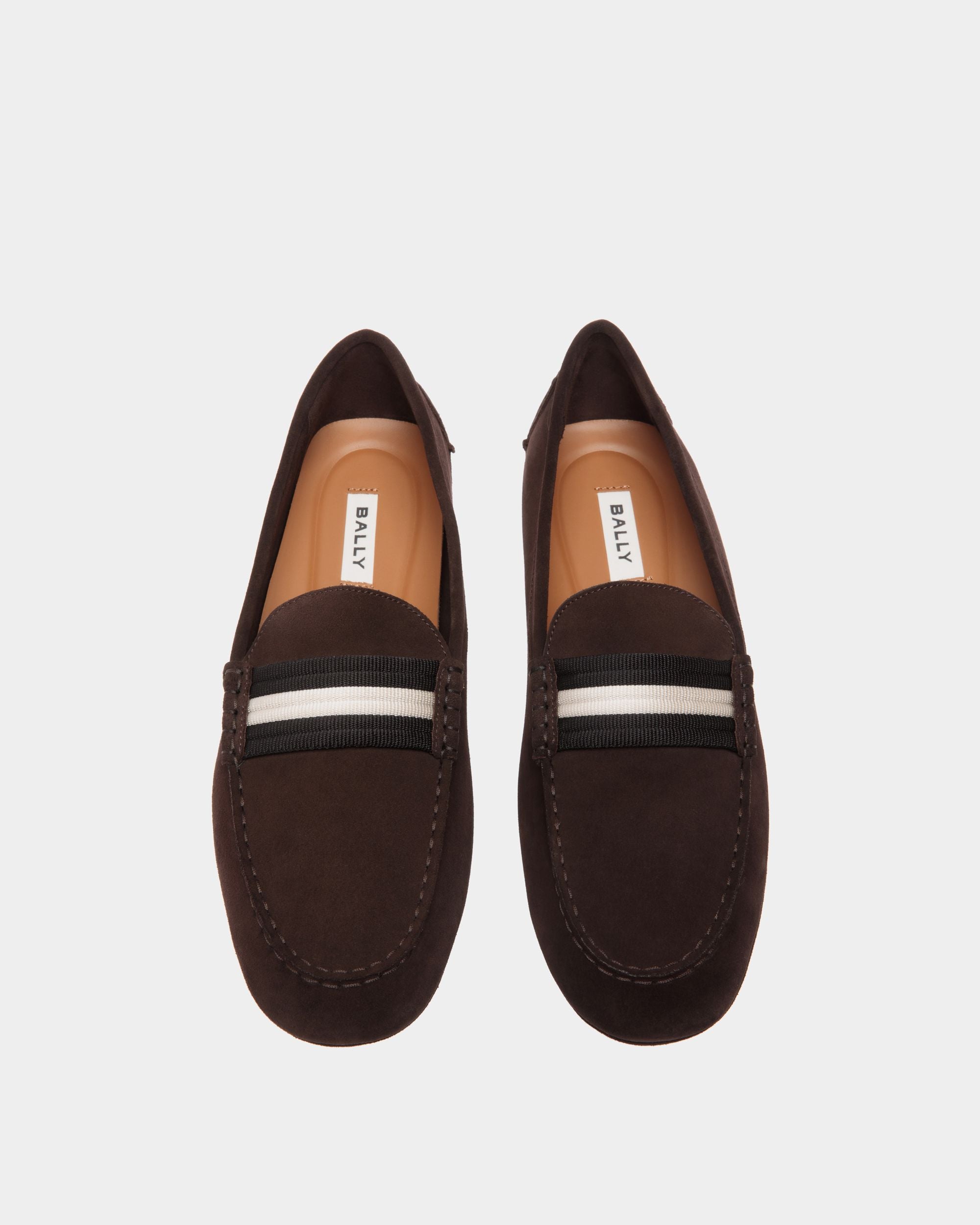 Kerbs Drivers In Brown Leather - Hombre - Bally - 04