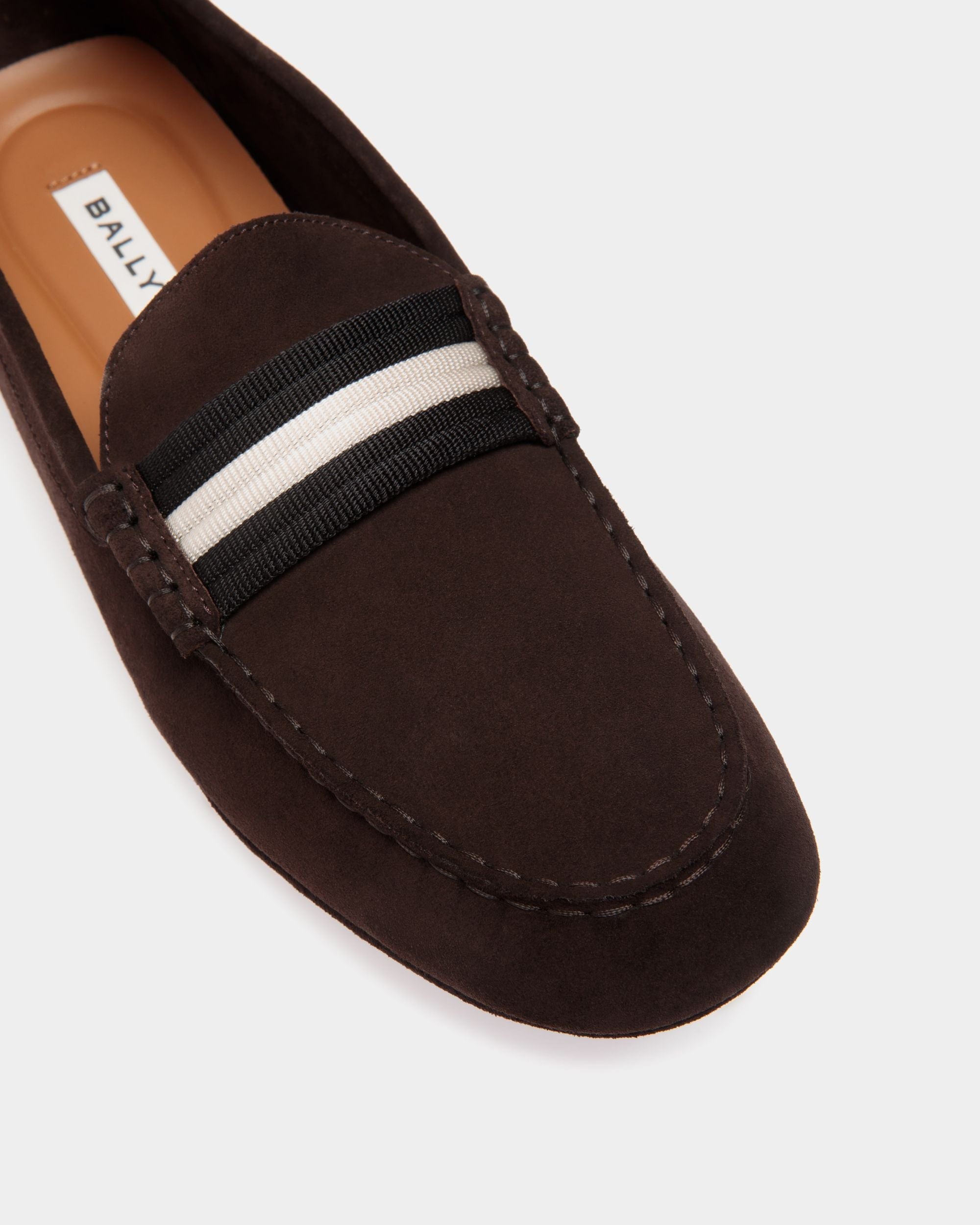 Kerbs Drivers In Brown Leather - Hombre - Bally - 05