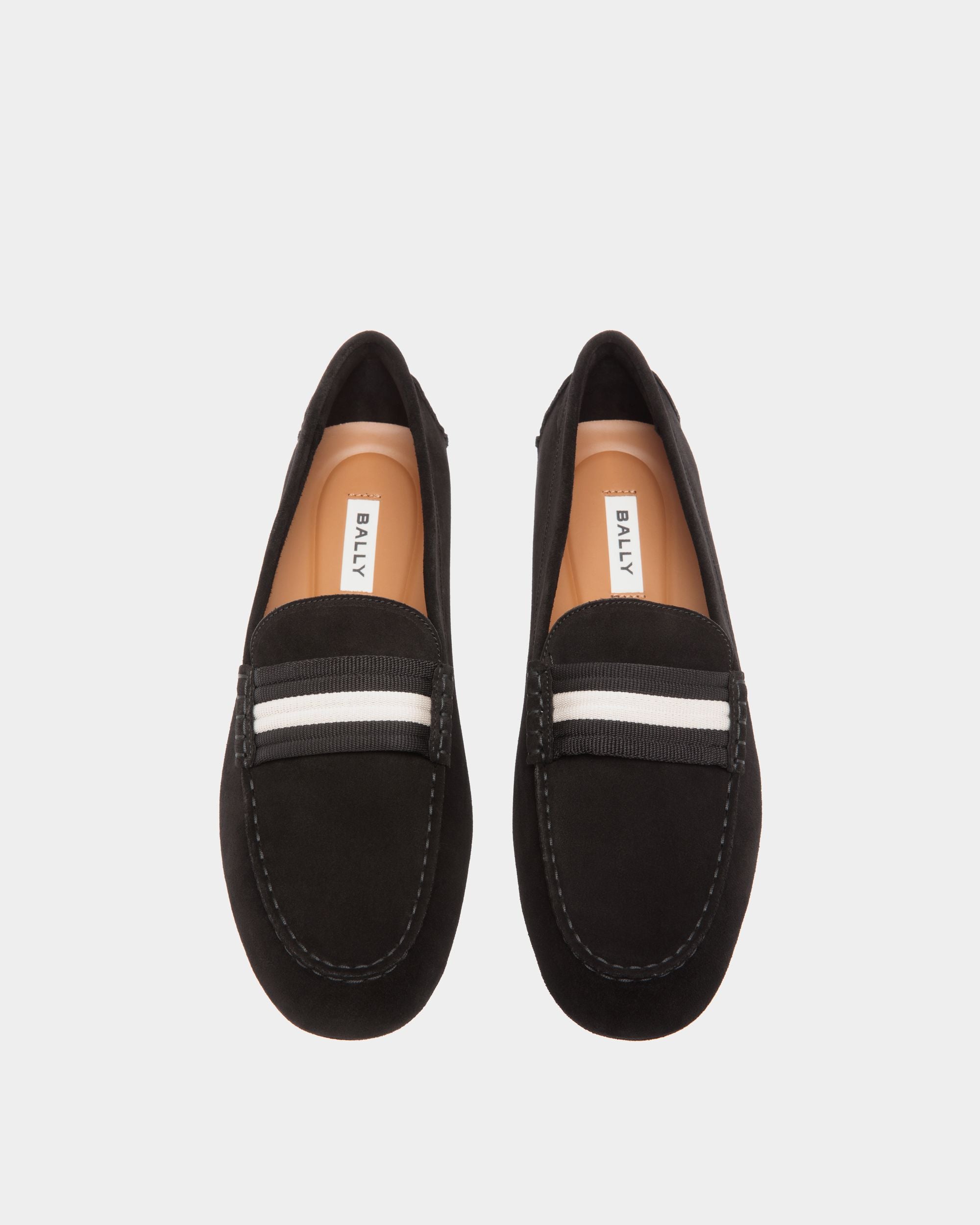 Kerbs Drivers In Black Leather - Hombre - Bally - 04
