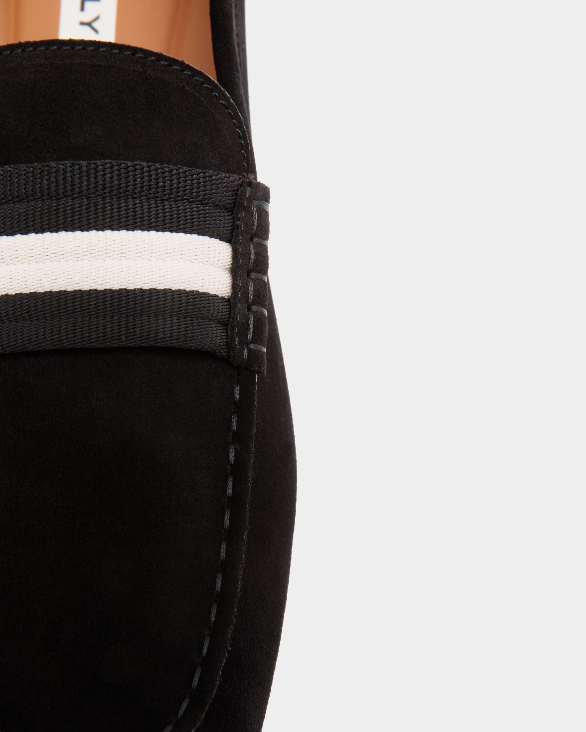 Kerbs Drivers In Black Leather - Hombre - Bally - 05