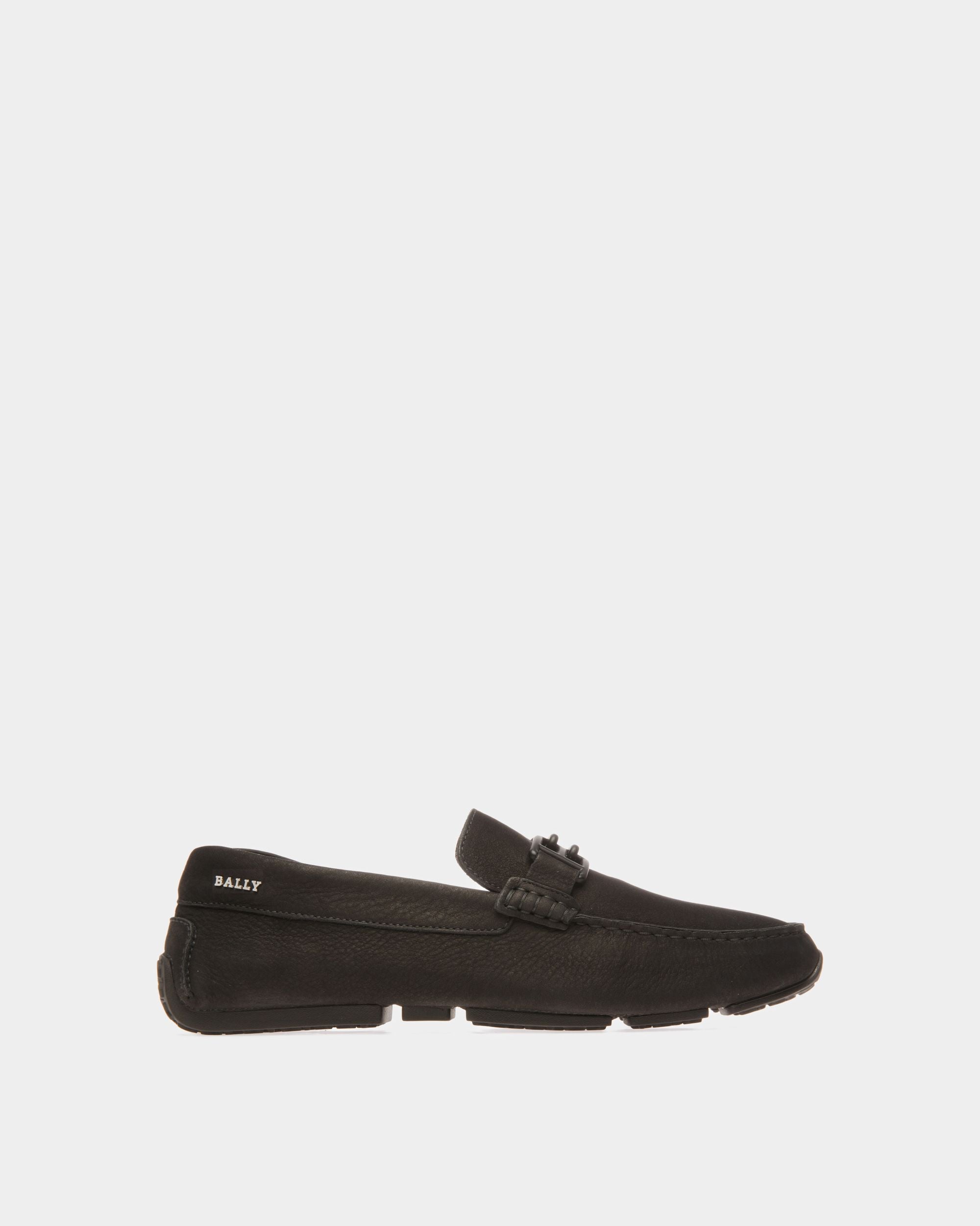 Parsal Zapatos Driver De Piel En Negro - Hombre - Bally - 01