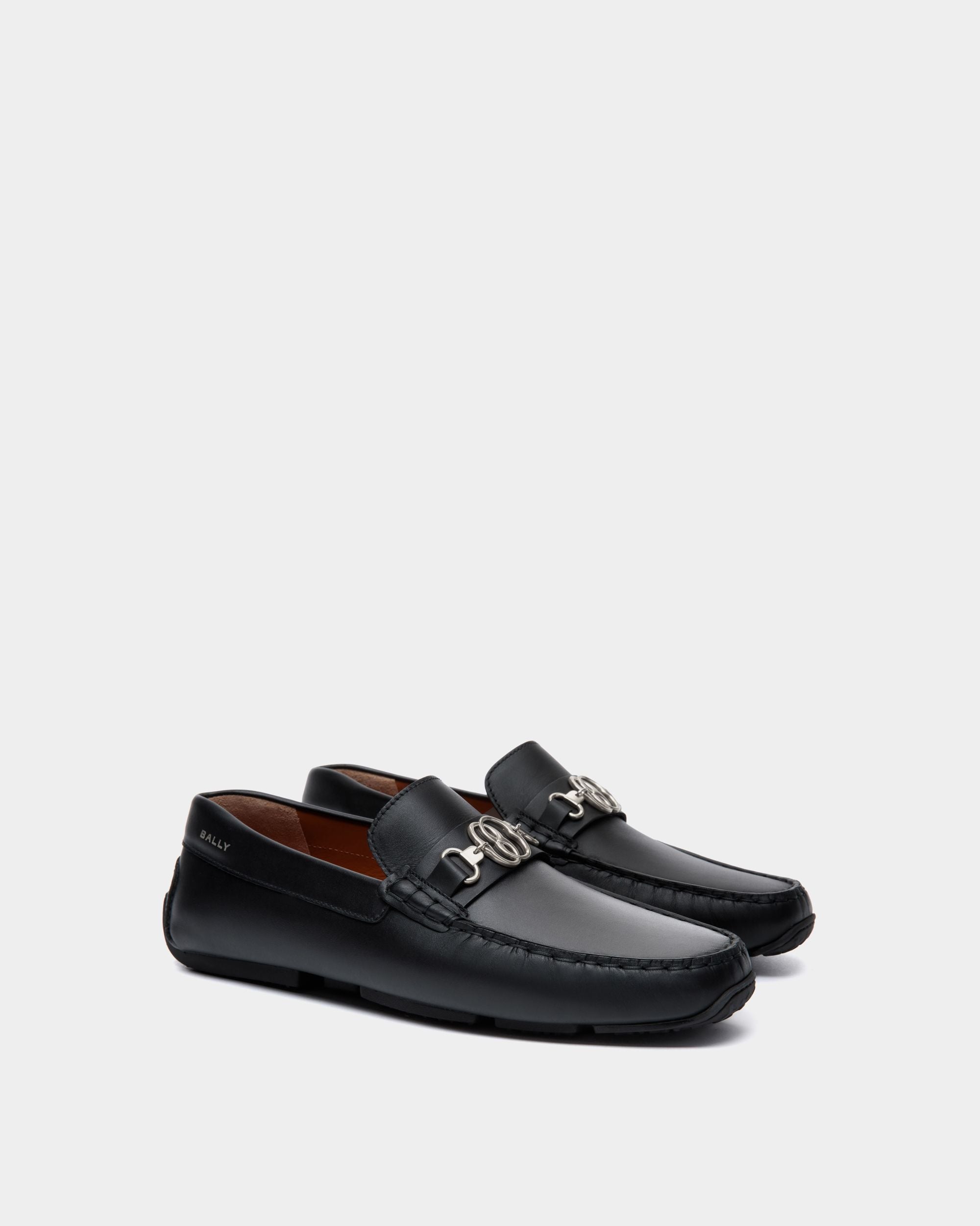 Zapatos Driver Pilot De Piel En Negro - Hombre - Bally - 03