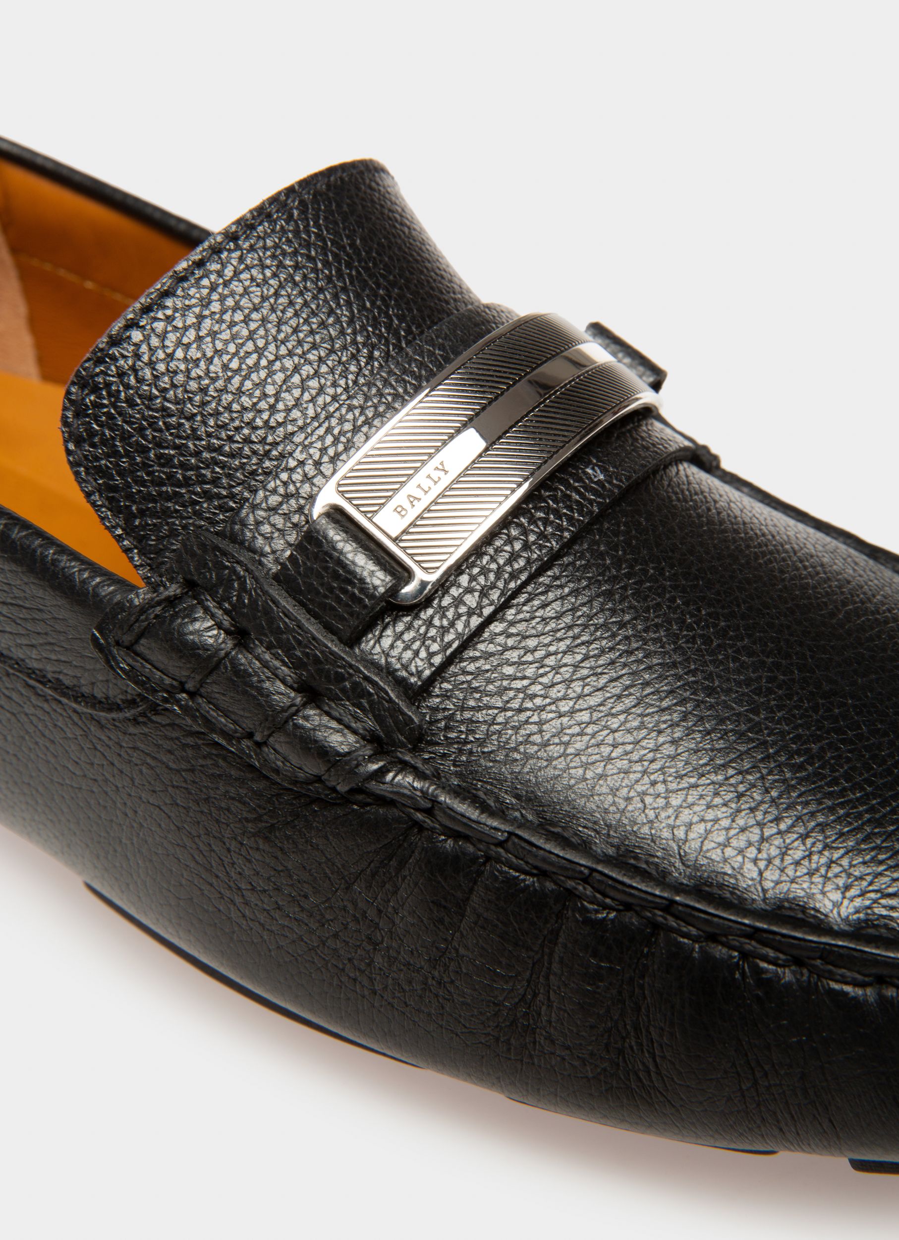 Paryse Mocasines En Cuero Negro - Hombre - Bally - 06