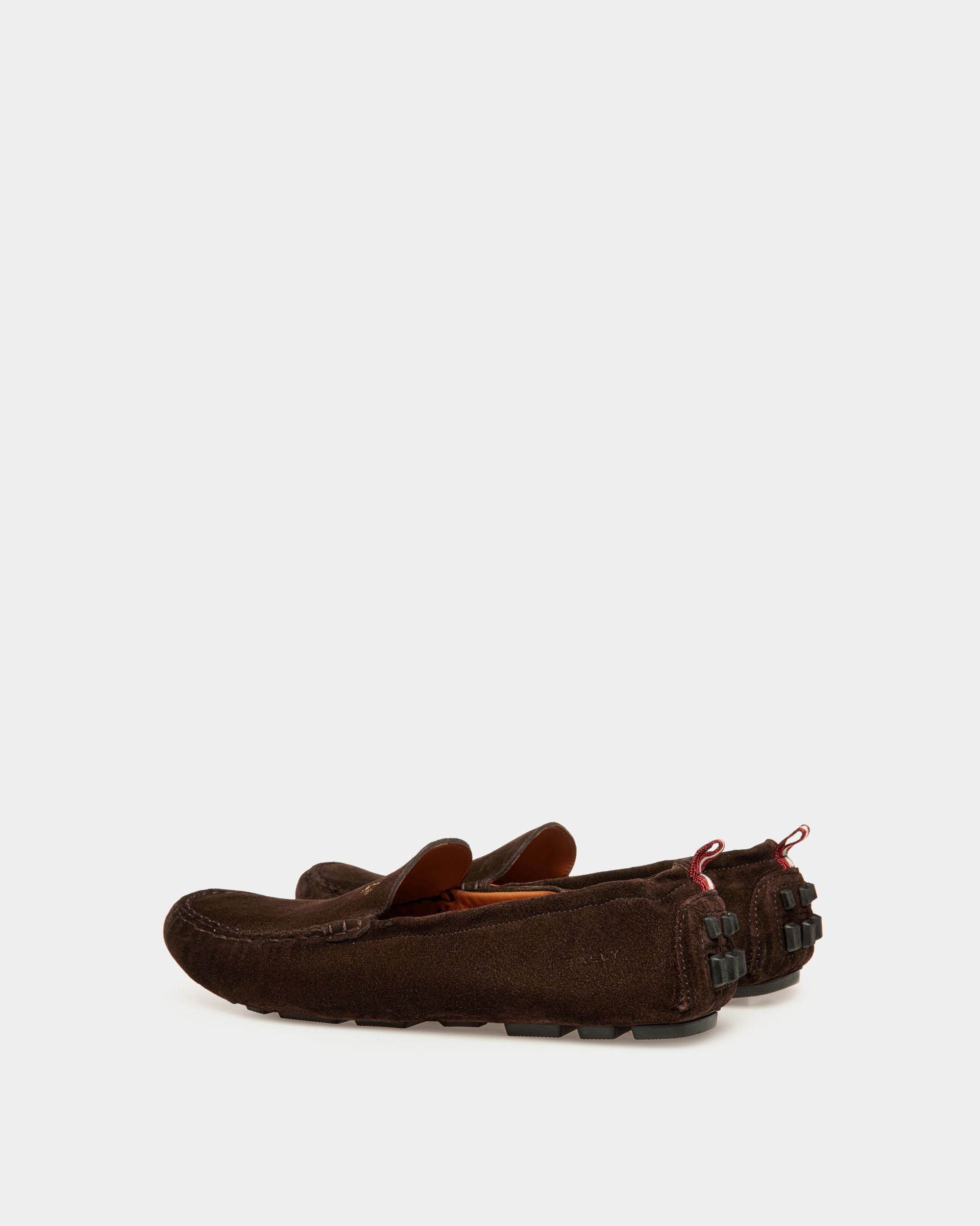 Kerbs Drivers In Brown Leather - Men's - Bally - 03