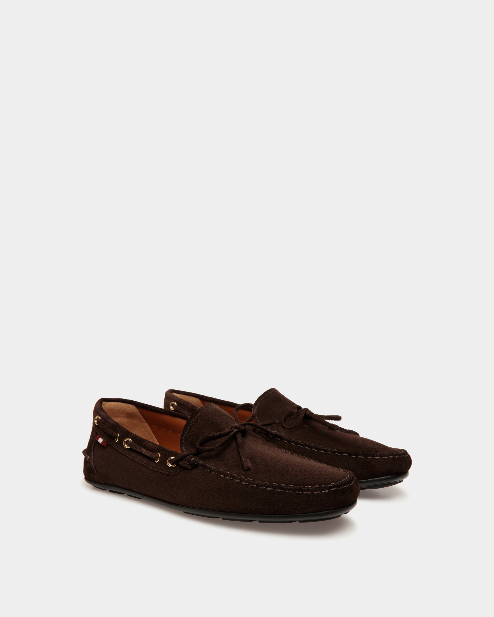 Zapato Driver Clay De Ante Ébano - Hombre - Bally - 02