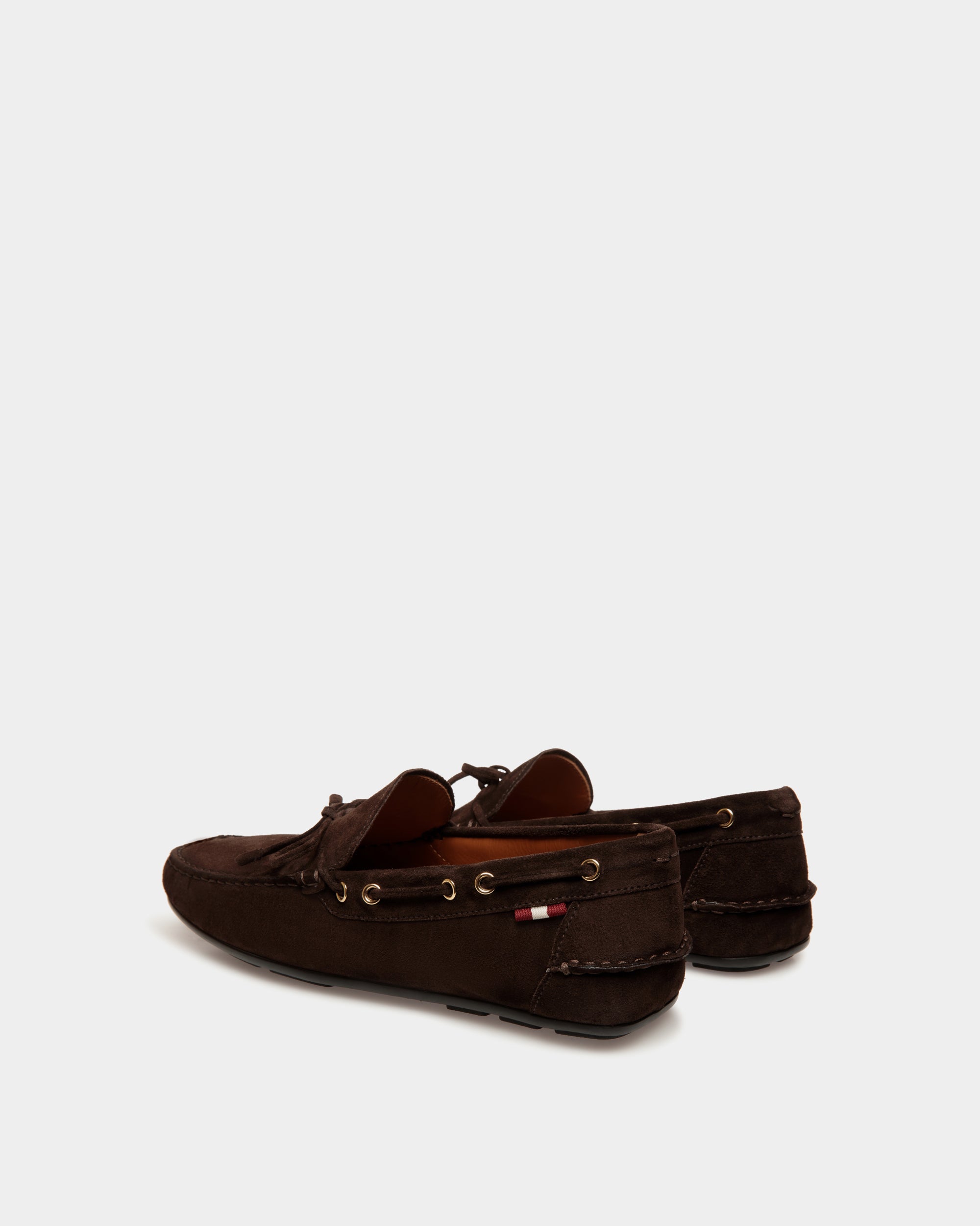Zapato Driver Clay De Ante Ébano - Hombre - Bally - 03