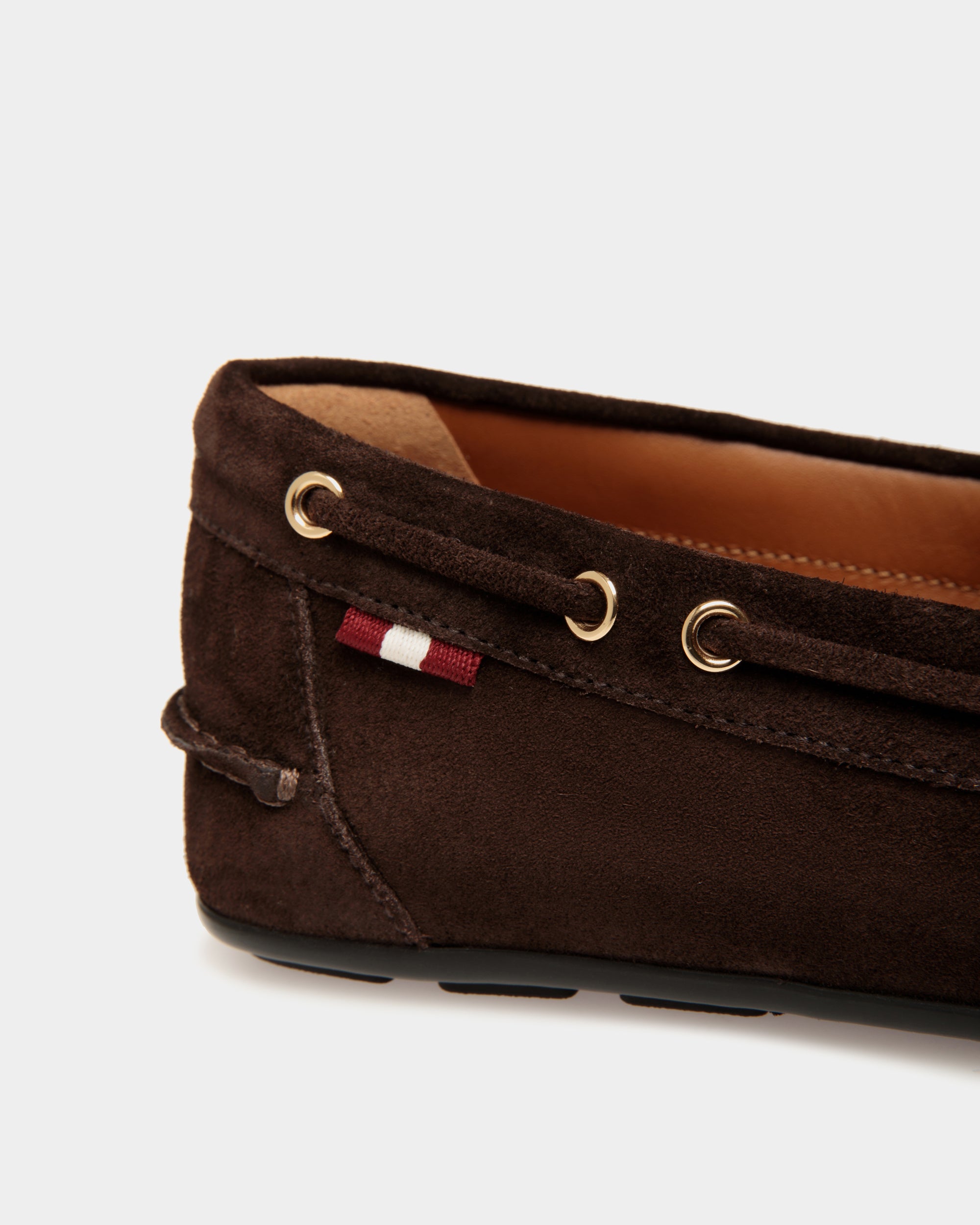 Zapato Driver Clay De Ante Ébano - Hombre - Bally - 05