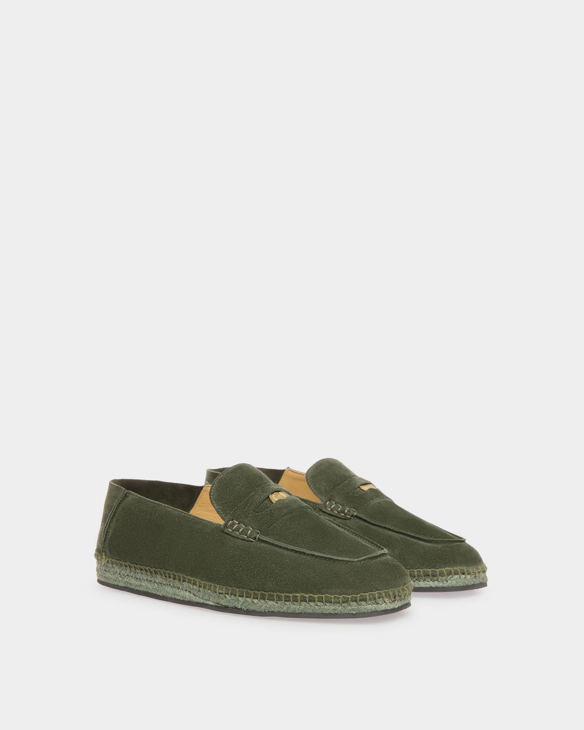 Alpargatas Karakas De Piel Color Squad - Hombre - Bally - 02