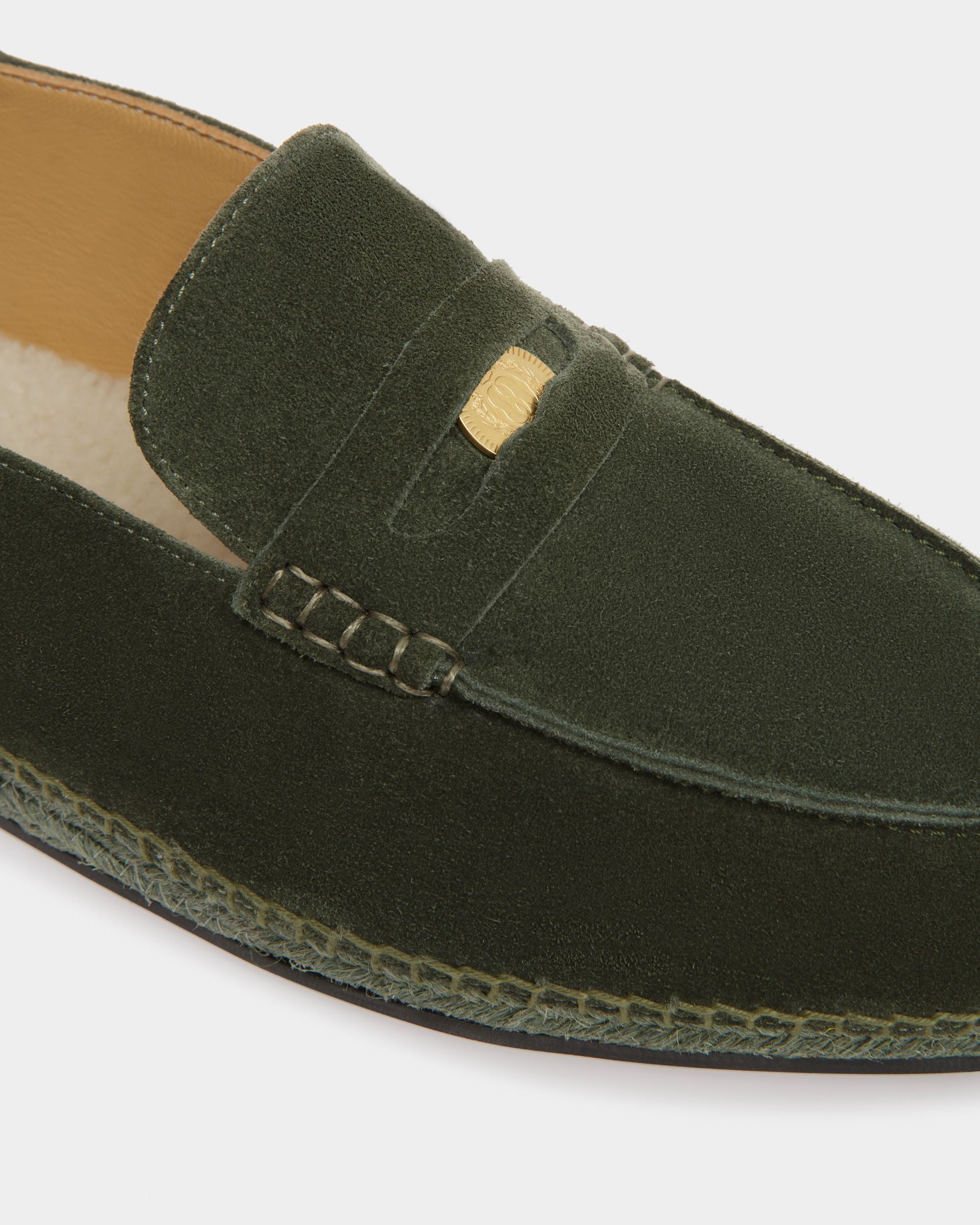 Alpargatas Karakas De Piel Color Squad - Hombre - Bally - 05