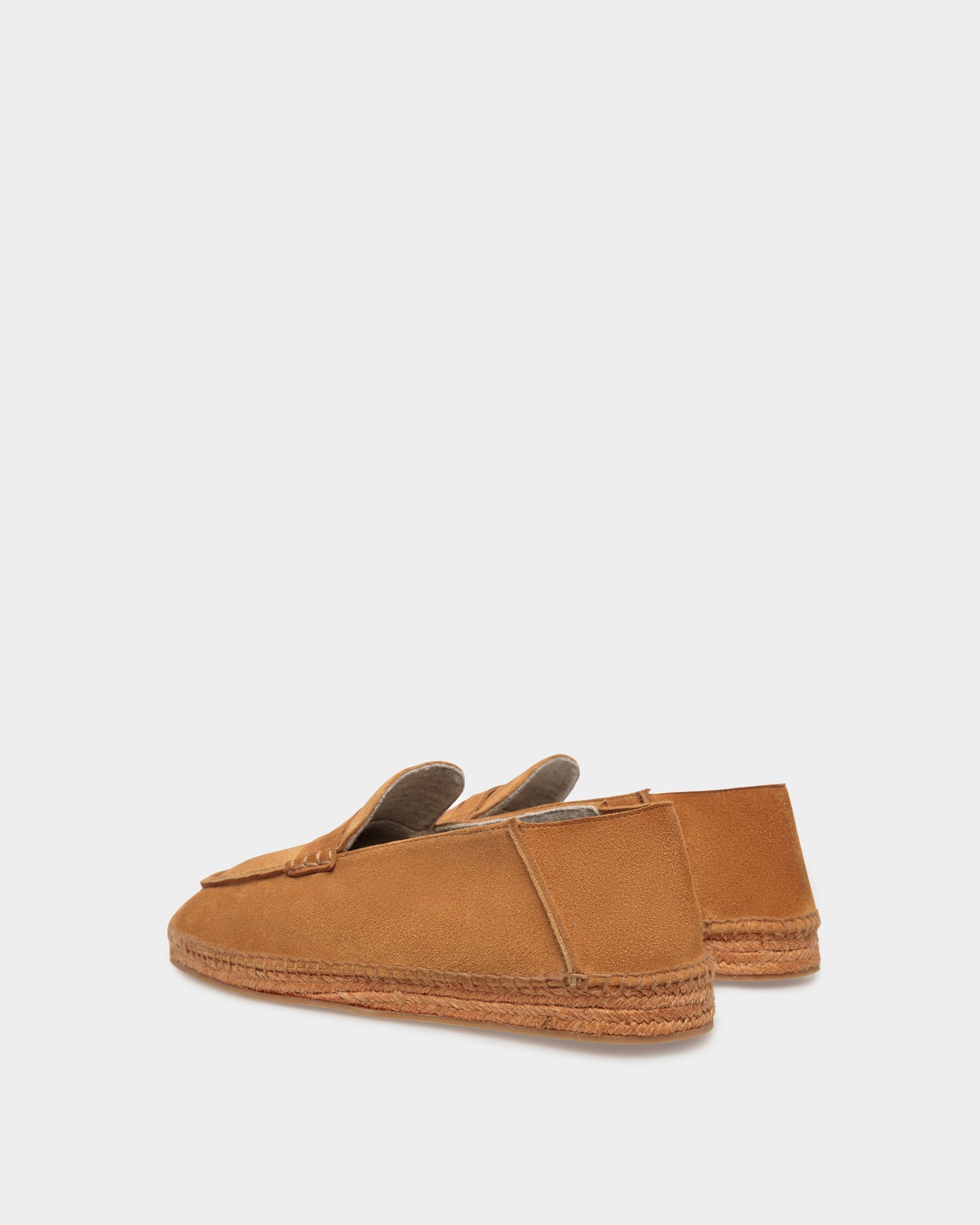 Alpargatas Karakas De Piel Color Desierto - Hombre - Bally - 03
