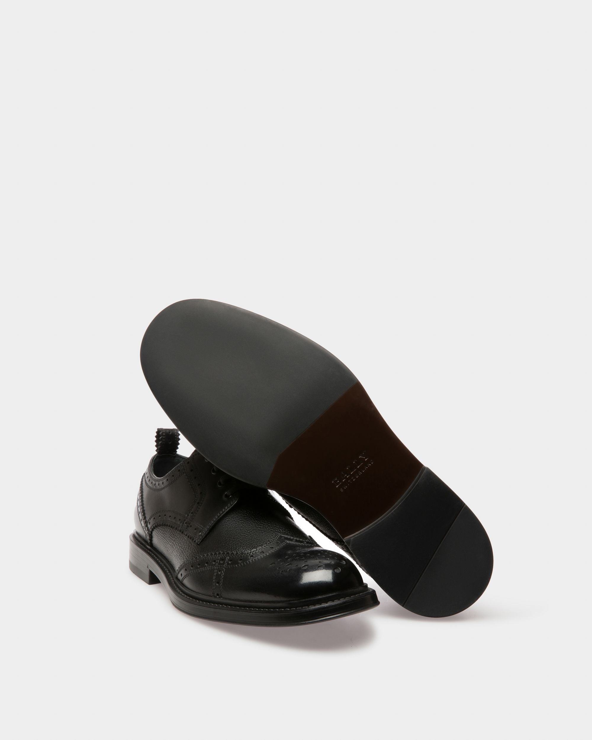 Nicor Leather Derbies In Black - Men's - Bally - 05