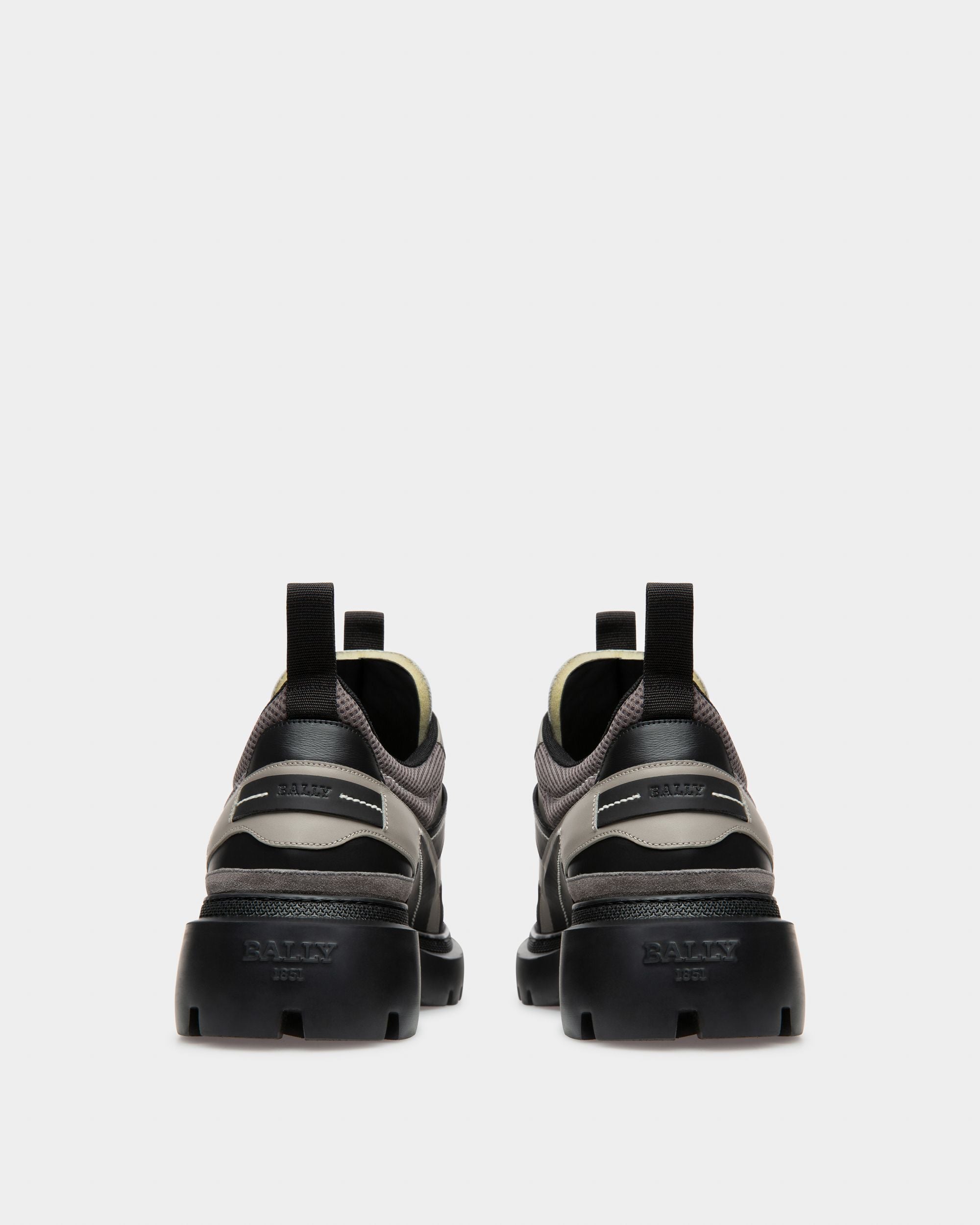 Vailont Zapatos Derby En Piel De Color Negro - Hombre - Bally - 04