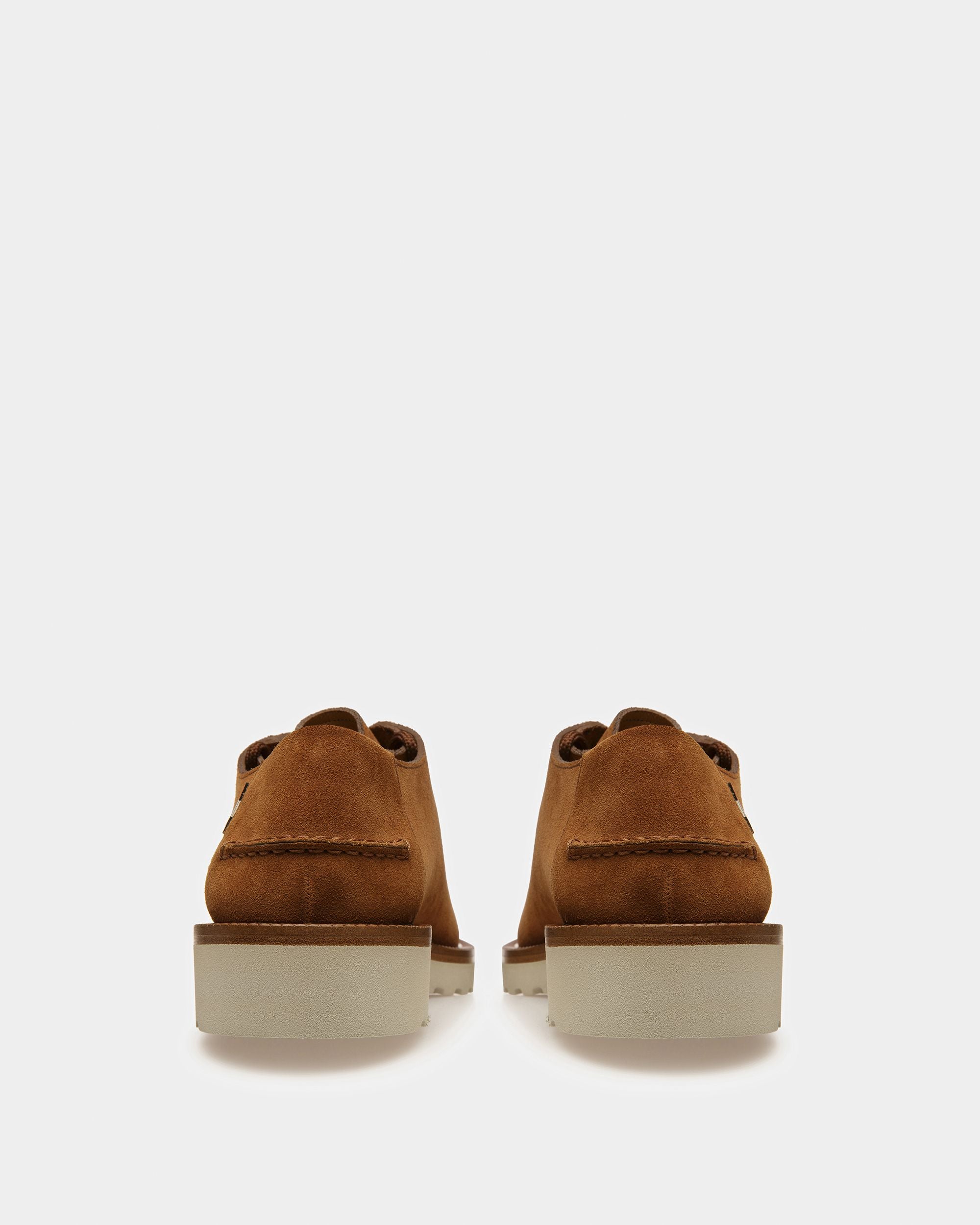 Norest Leather Derby Shoes In Brown - Men's - Bally - 03