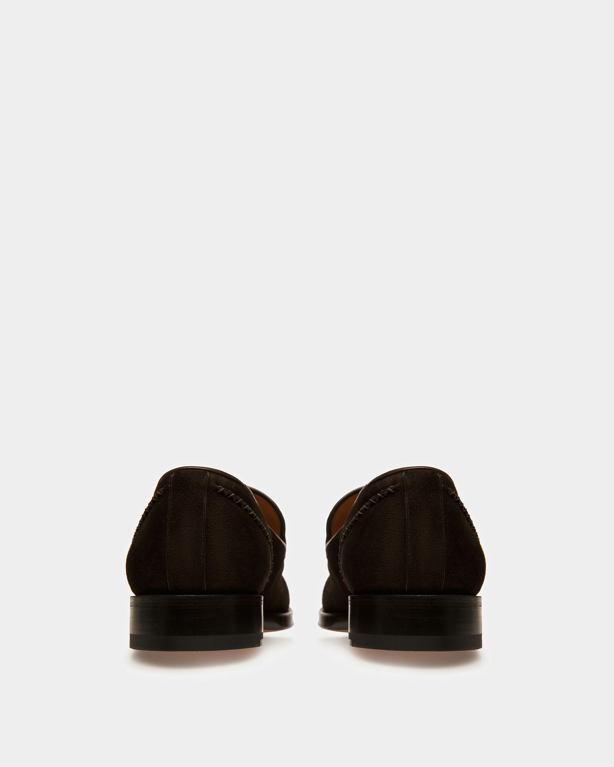 Schon Mocasines De Piel En Marrón - Hombre - Bally - 04