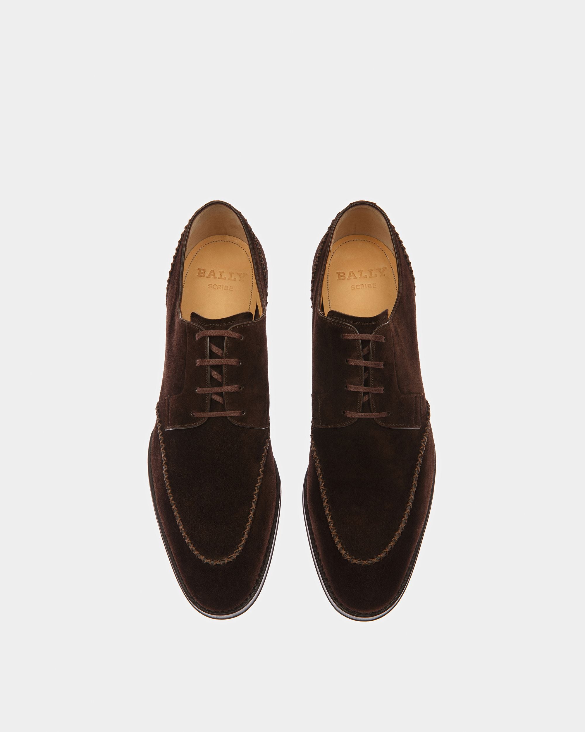 Scaron Zapatos Derby De Piel En Marrón - Hombre - Bally - 02