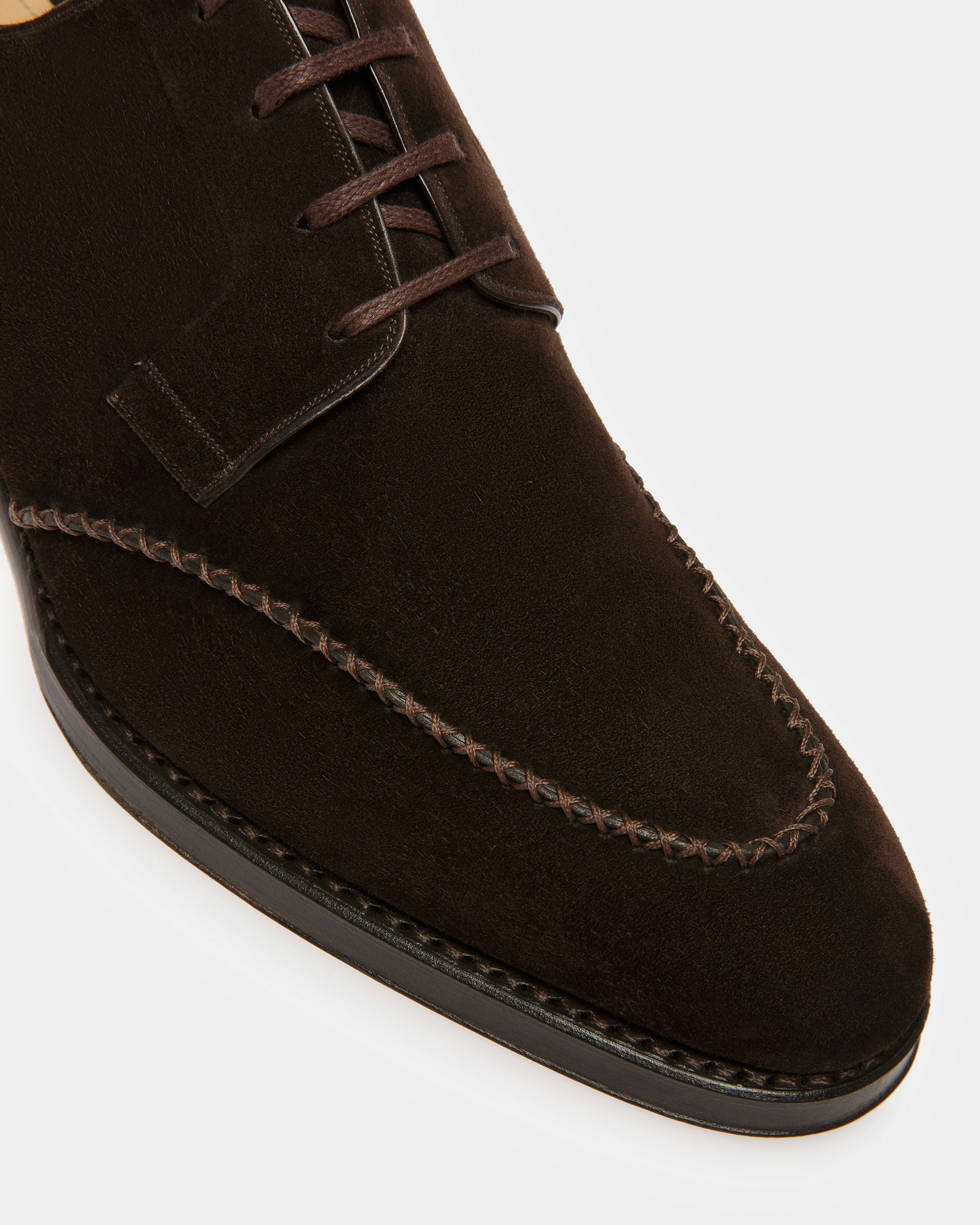 Scaron Zapatos Derby De Piel En Marrón - Hombre - Bally - 06