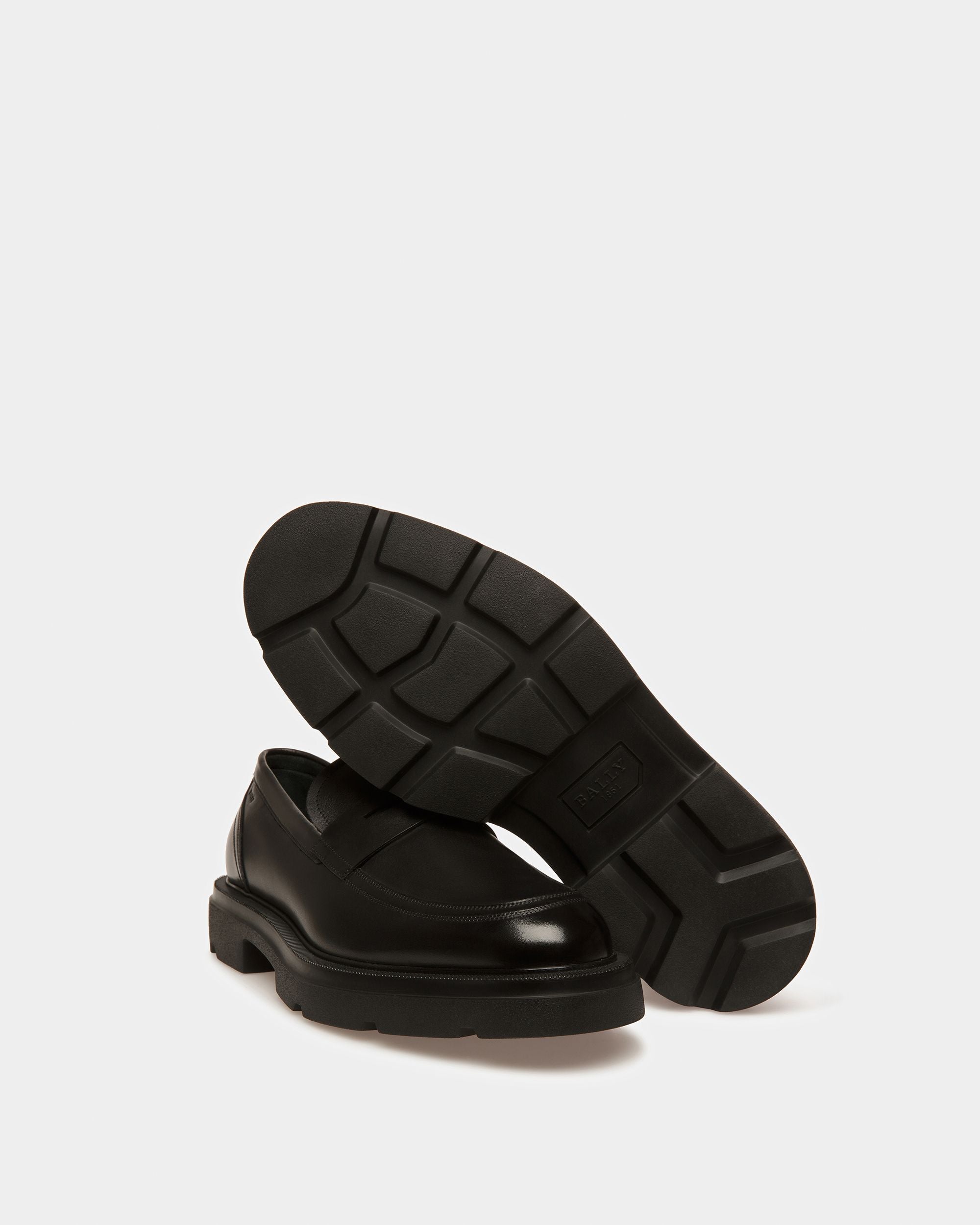 Zelard Mocasines De Piel En Negro - Hombre - Bally - 05