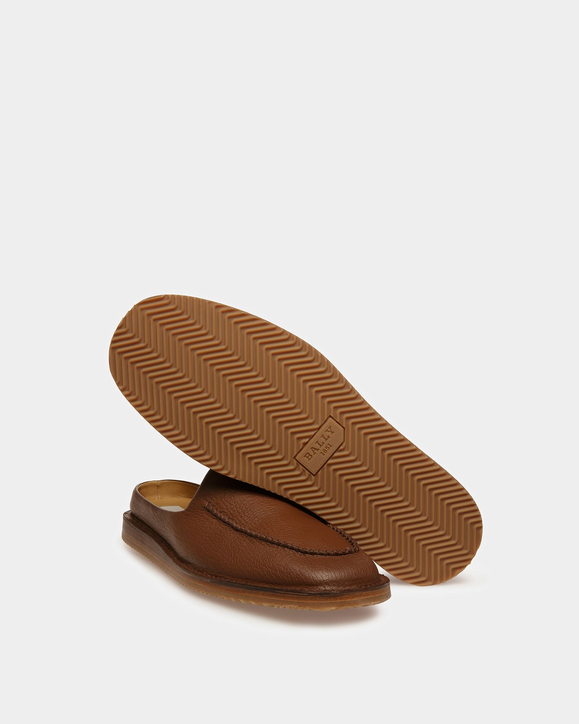 Florida Loafer In Brown Leather - Men's - Bally - 04