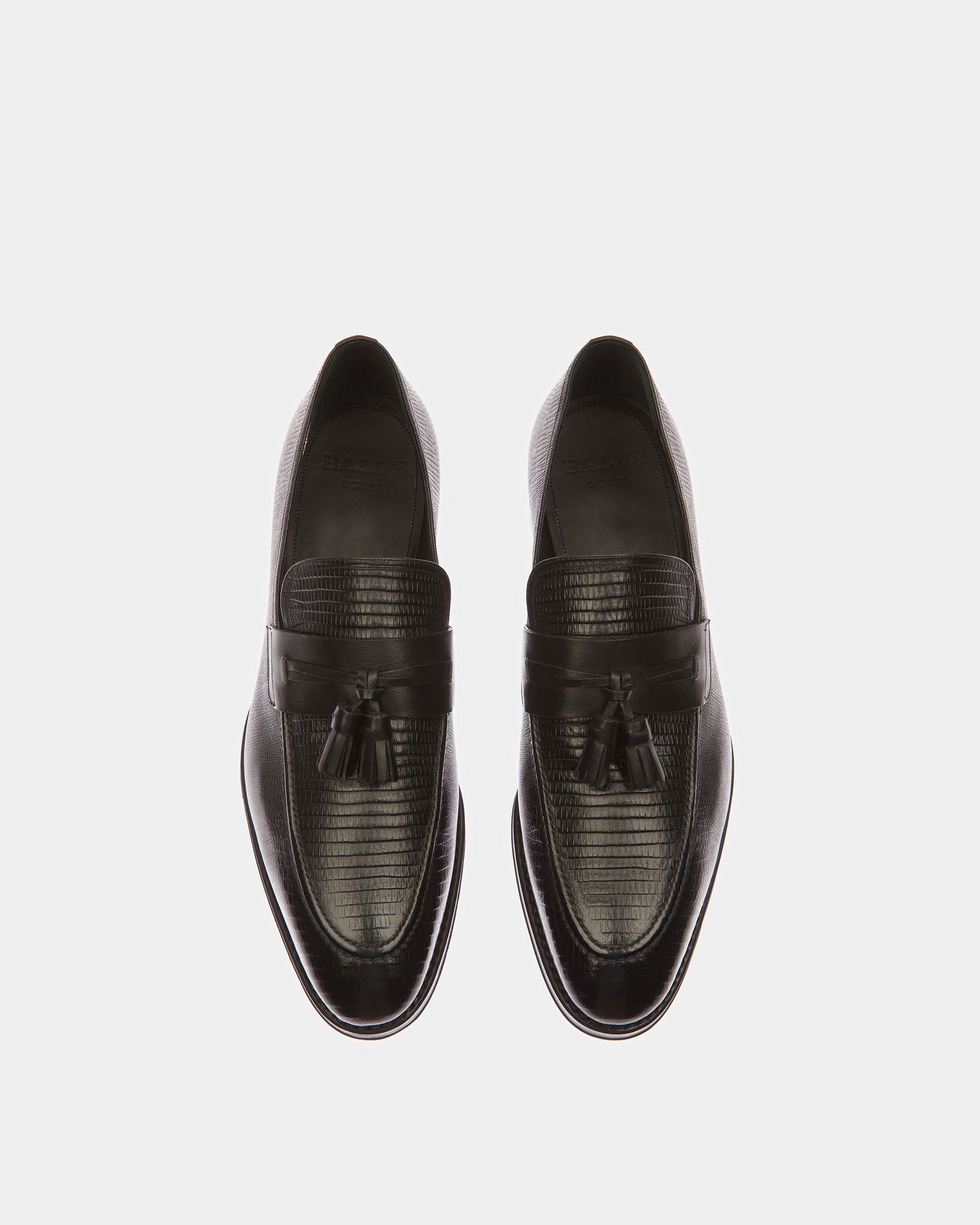 Scuvier Mocasines De Piel En Negro - Hombre - Bally - 02