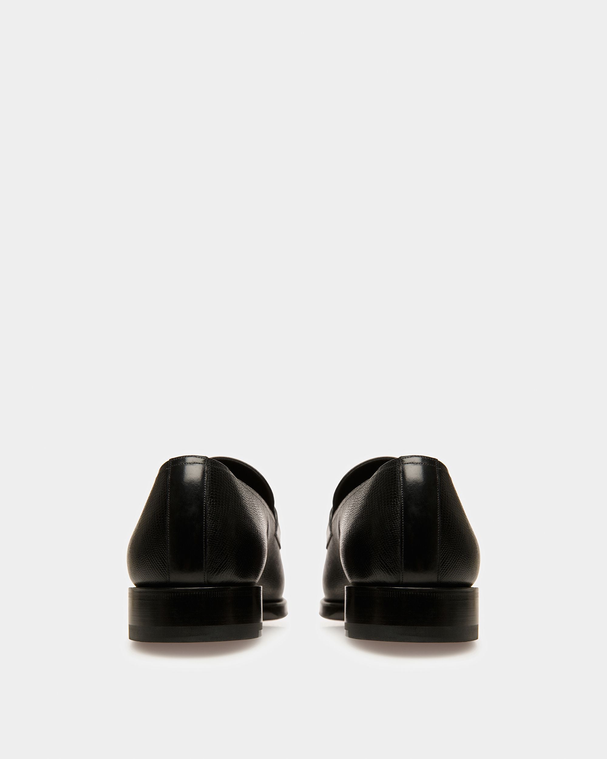 Scuvier Mocasines De Piel En Negro - Hombre - Bally - 04