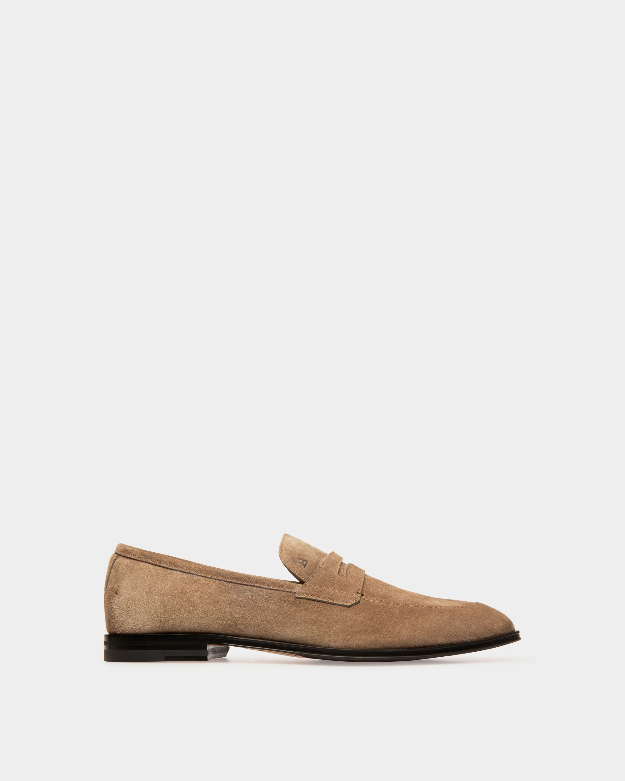 Webb Mocasines De Piel En Color Topo - Hombre - Bally - 01