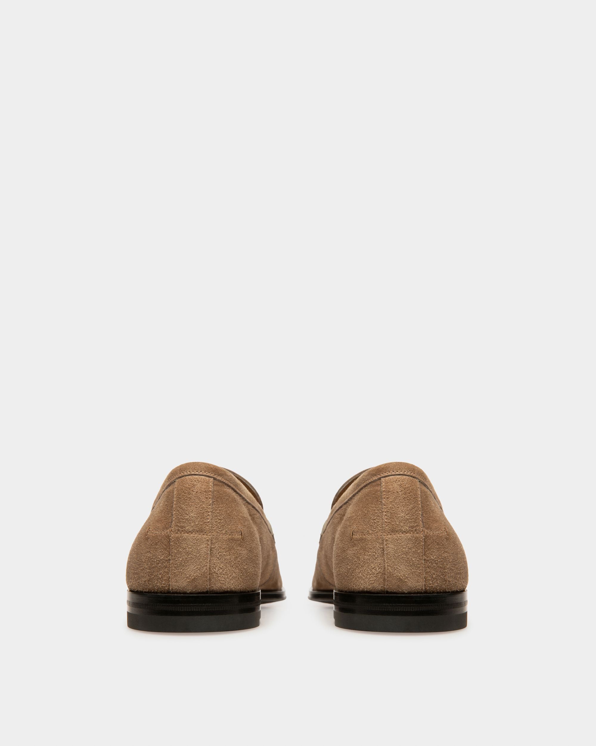 Webb Mocasines De Piel En Color Topo - Hombre - Bally - 03