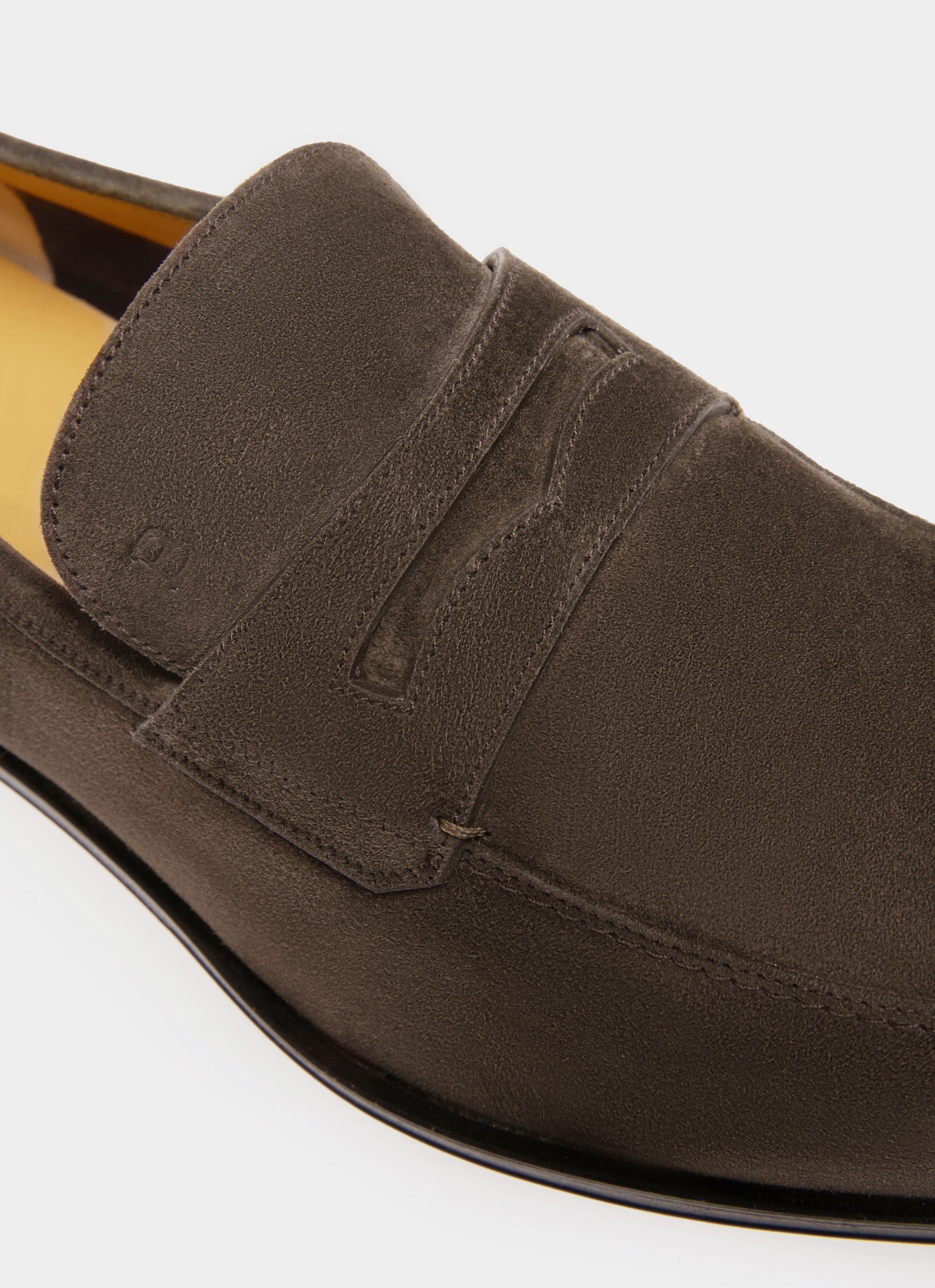 Webb Mocasines En Piel De Color Verde Militar - Hombre - Bally - 05