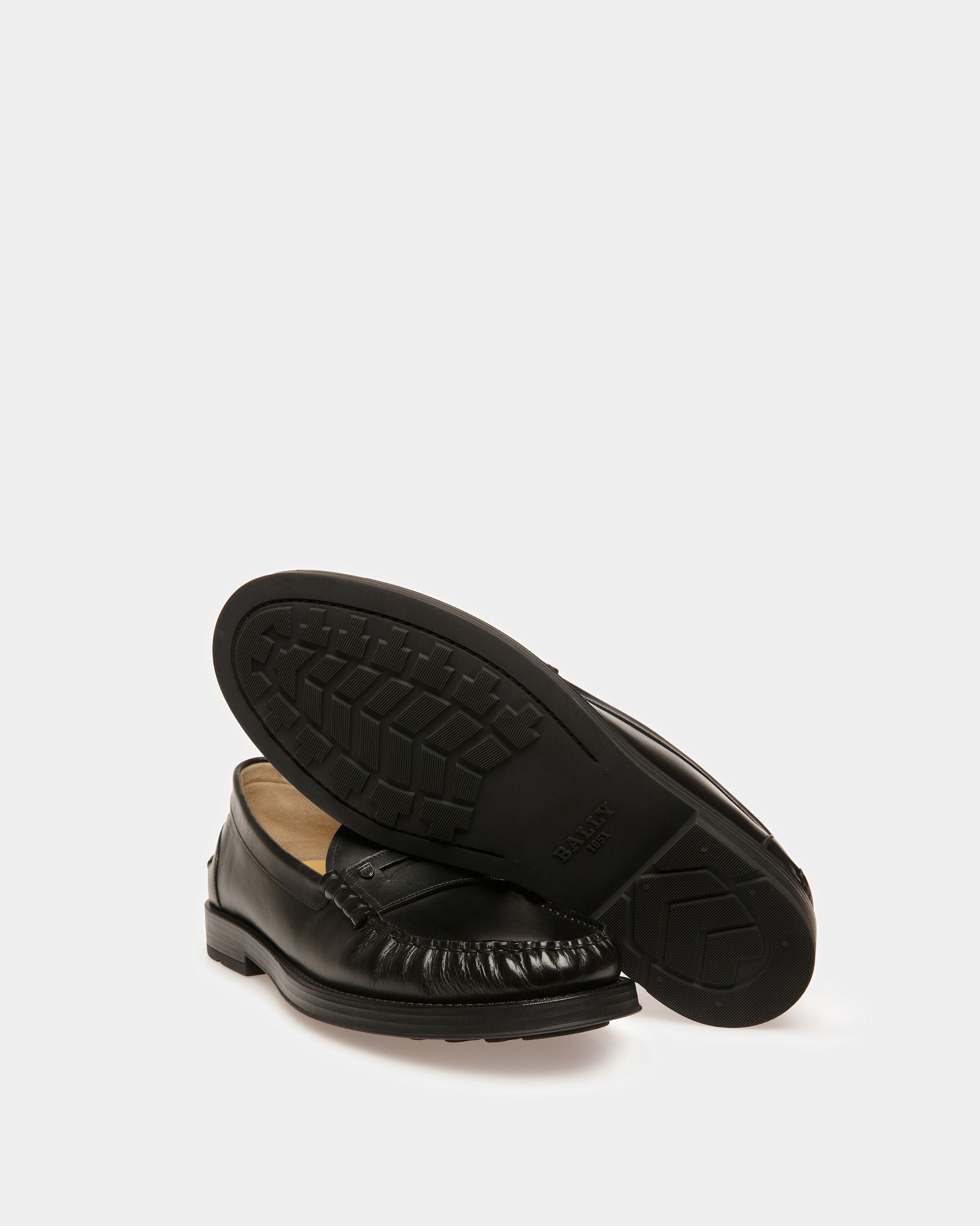 Roody Mocasines De Piel En Negro - Hombre - Bally - 05