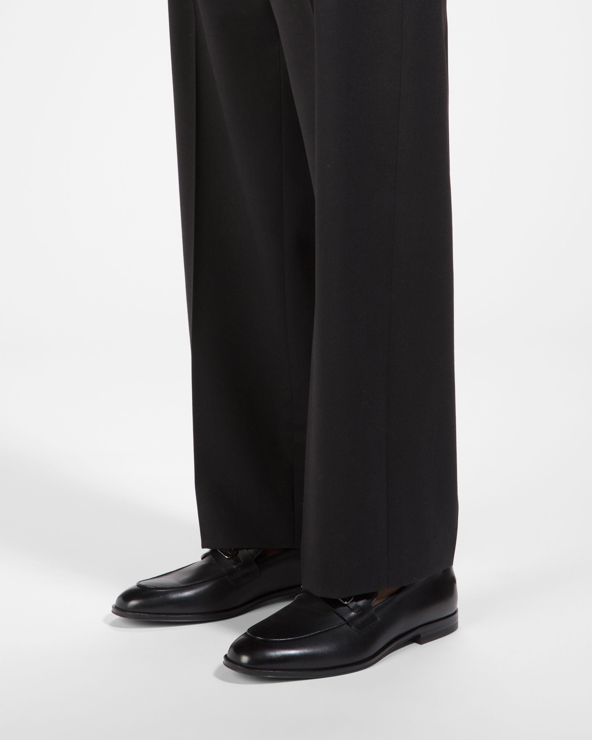 Westro Leather Loafers In Black - Men's - Bally - 07