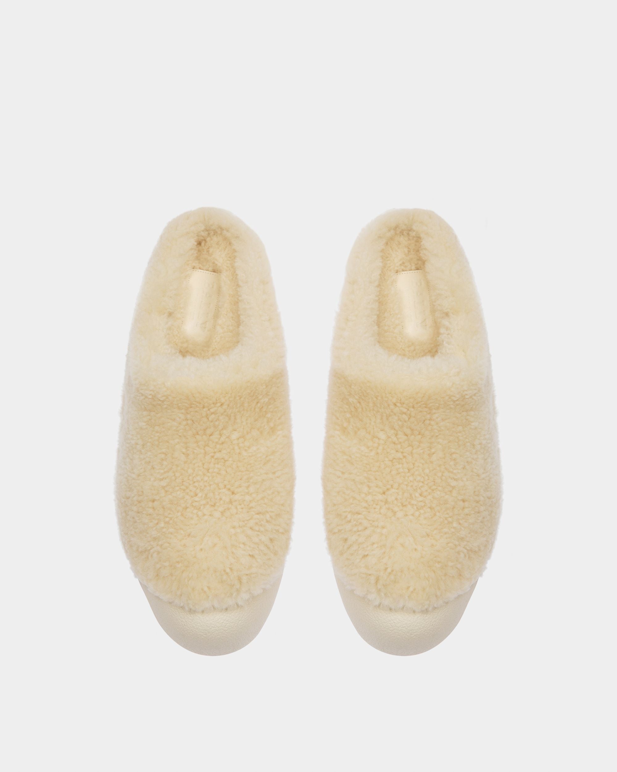 Curling Collection Rv Loafer In White Leather - Hombre - Bally - 02