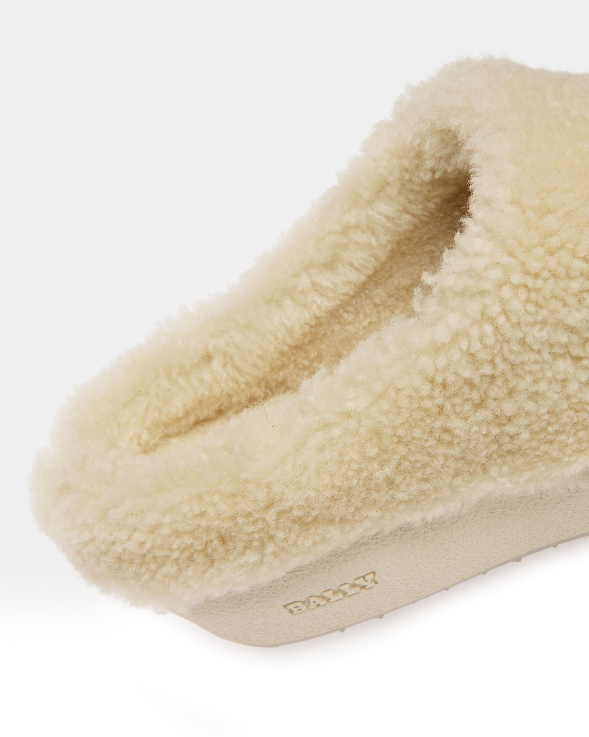 Curling Collection Rv Loafer In White Leather - Hombre - Bally - 05