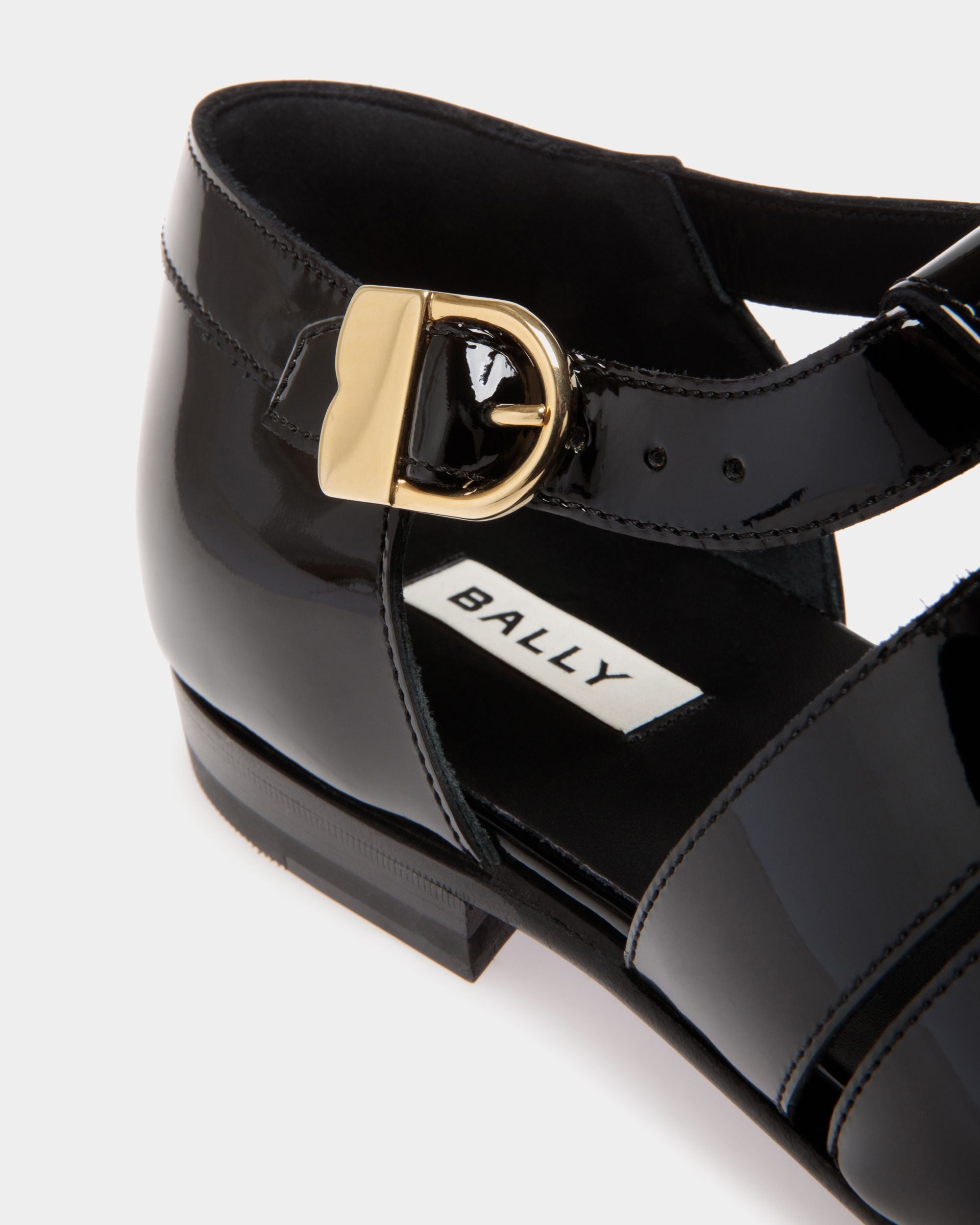 Salton Sandals In Black Leather - Men's - Bally - 05